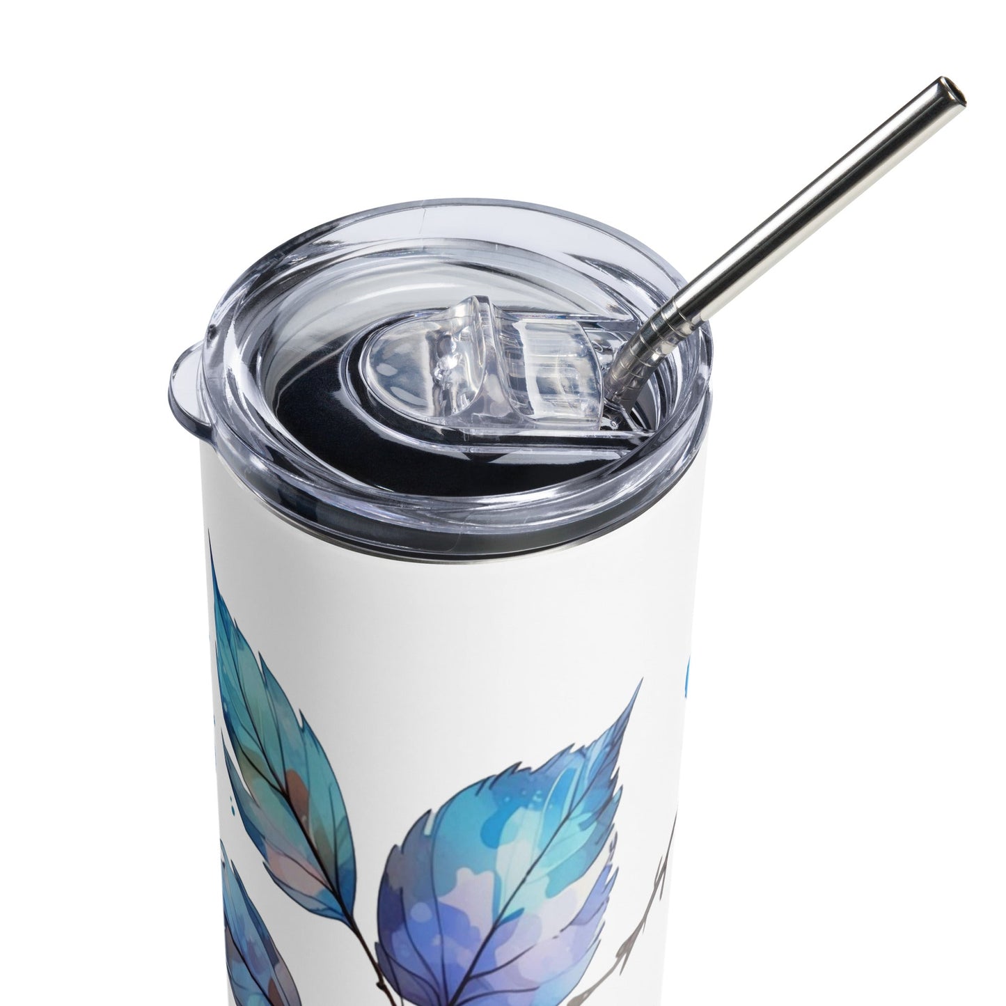 Tree Branch Watercolor Art Stainless Steel Tumbler - Steel Tumbler - Discovery Co.