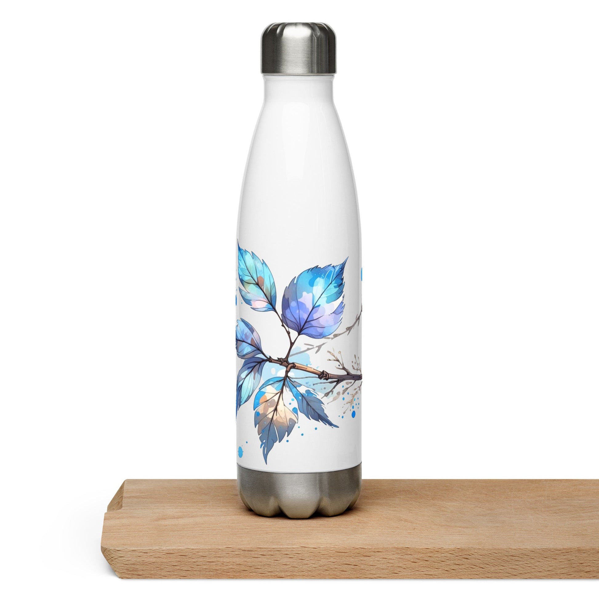 Tree Branch Watercolor Art Stainless Steel Water Bottle - Stainless Steel Water Bottle - Discovery Co.