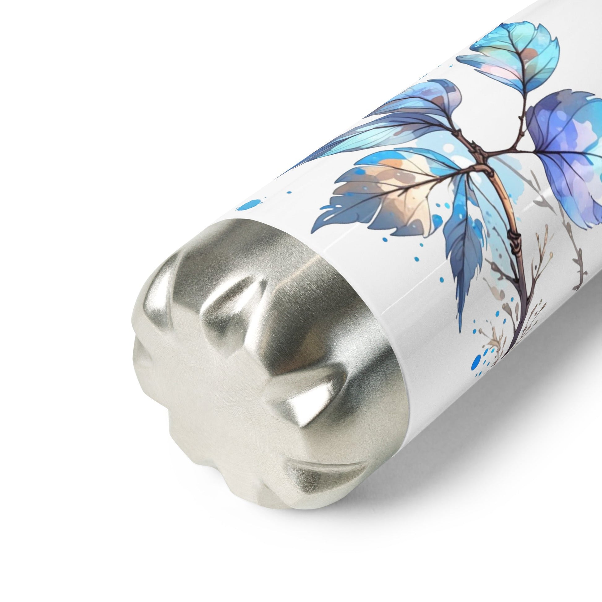 Tree Branch Watercolor Art Stainless Steel Water Bottle - Stainless Steel Water Bottle - Discovery Co.