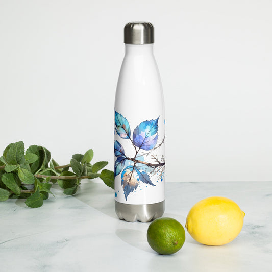 Tree Branch Watercolor Art Stainless Steel Water Bottle - Stainless Steel Water Bottle - Discovery Co.