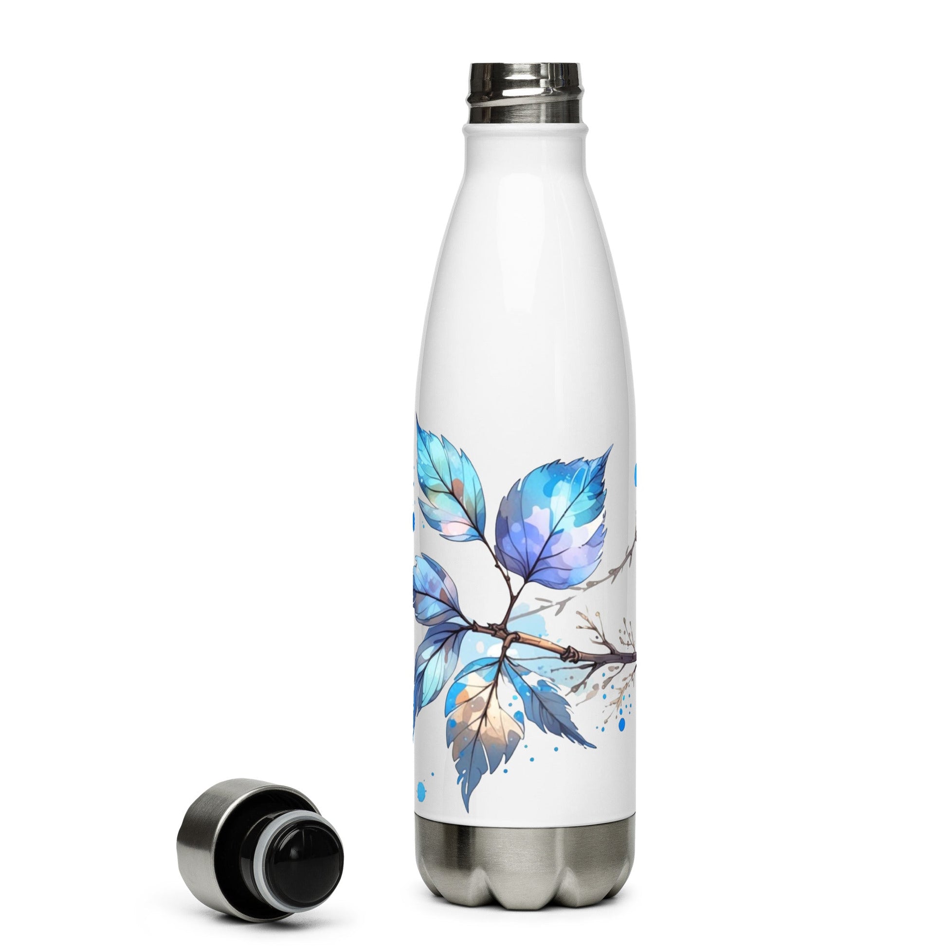 Tree Branch Watercolor Art Stainless Steel Water Bottle - Stainless Steel Water Bottle - Discovery Co.