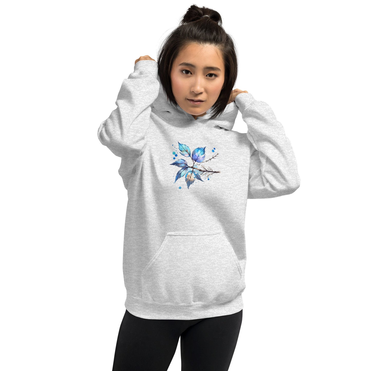 Tree Branch Watercolor Art Women's (Unisex) Hoodie - Hoodies - Discovery Co.