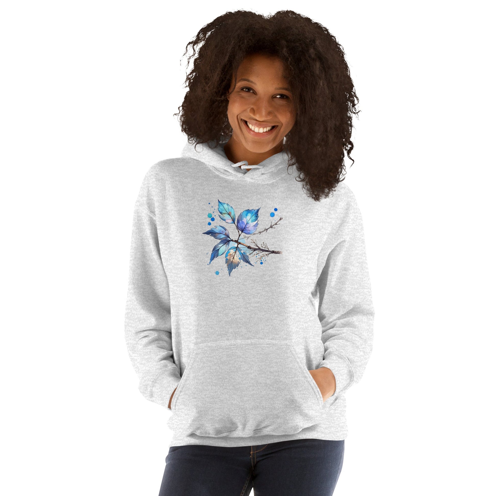 Tree Branch Watercolor Art Women's (Unisex) Hoodie - Hoodies - Discovery Co.
