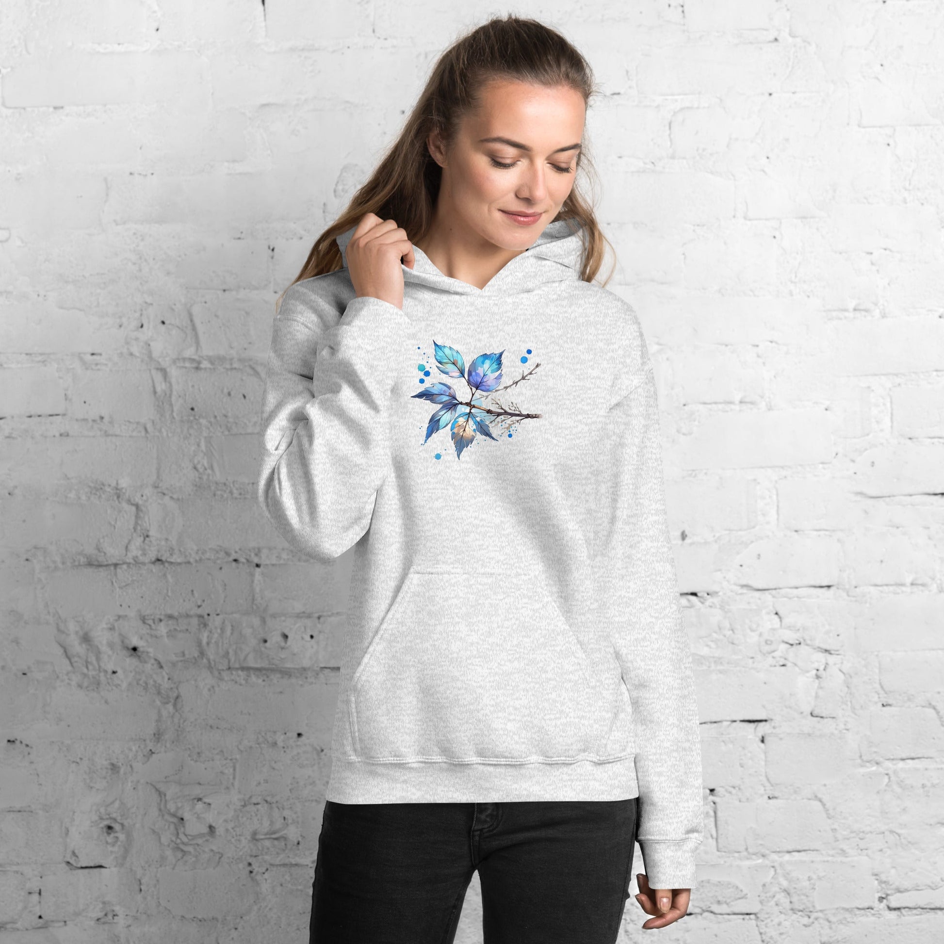 Tree Branch Watercolor Art Women's (Unisex) Hoodie - Hoodies - Discovery Co.
