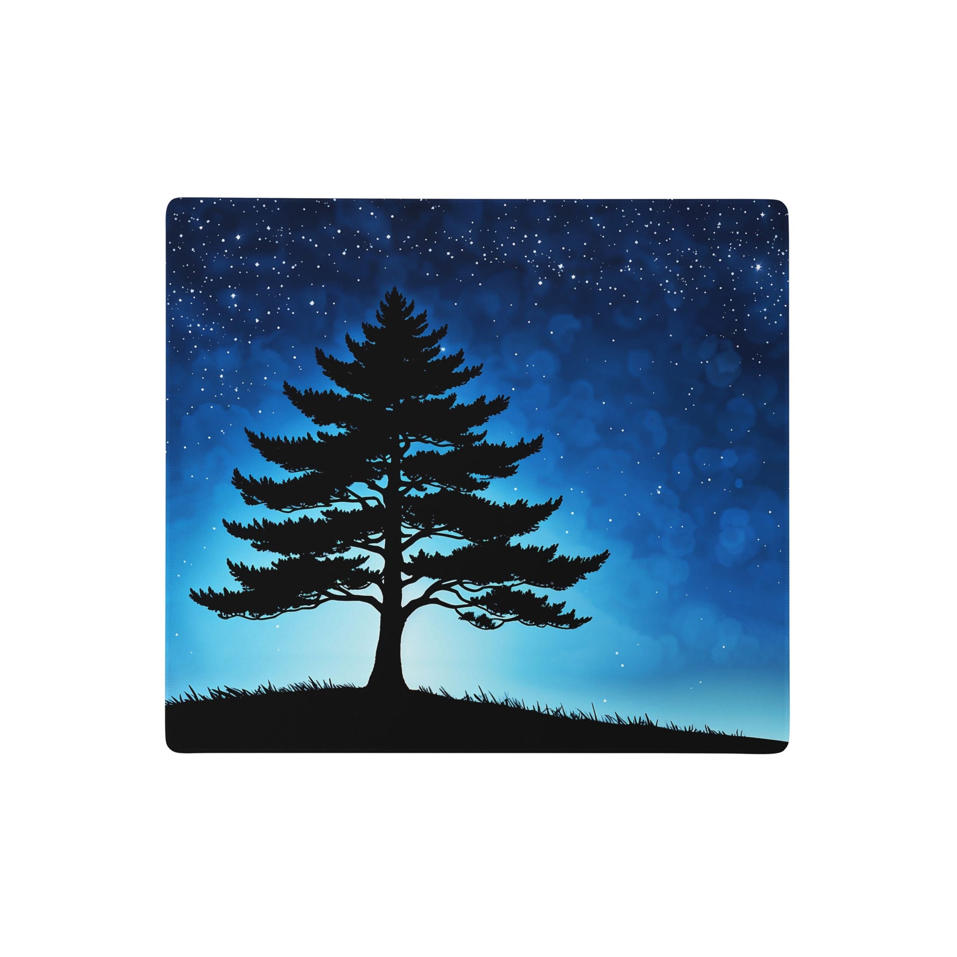 Tree In Night Sky Gaming Mouse Pad - Mouse Pads - Discovery Co.