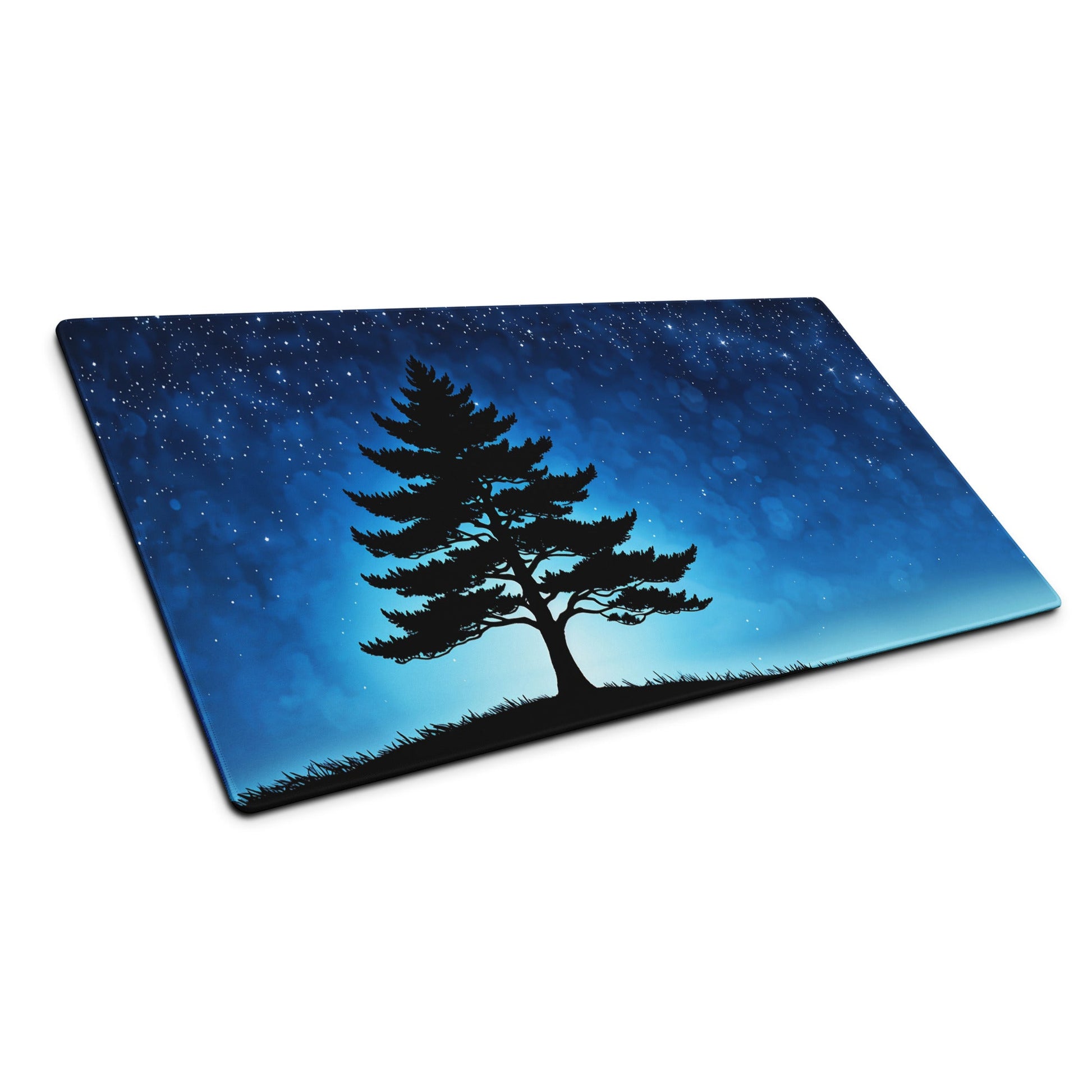 Tree In Night Sky Gaming Mouse Pad - Mouse Pads - Discovery Co.