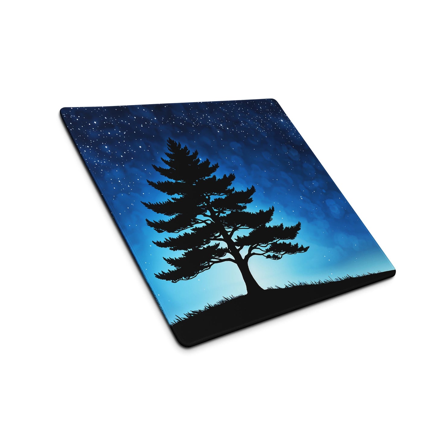 Tree In Night Sky Gaming Mouse Pad - Mouse Pads - Discovery Co.