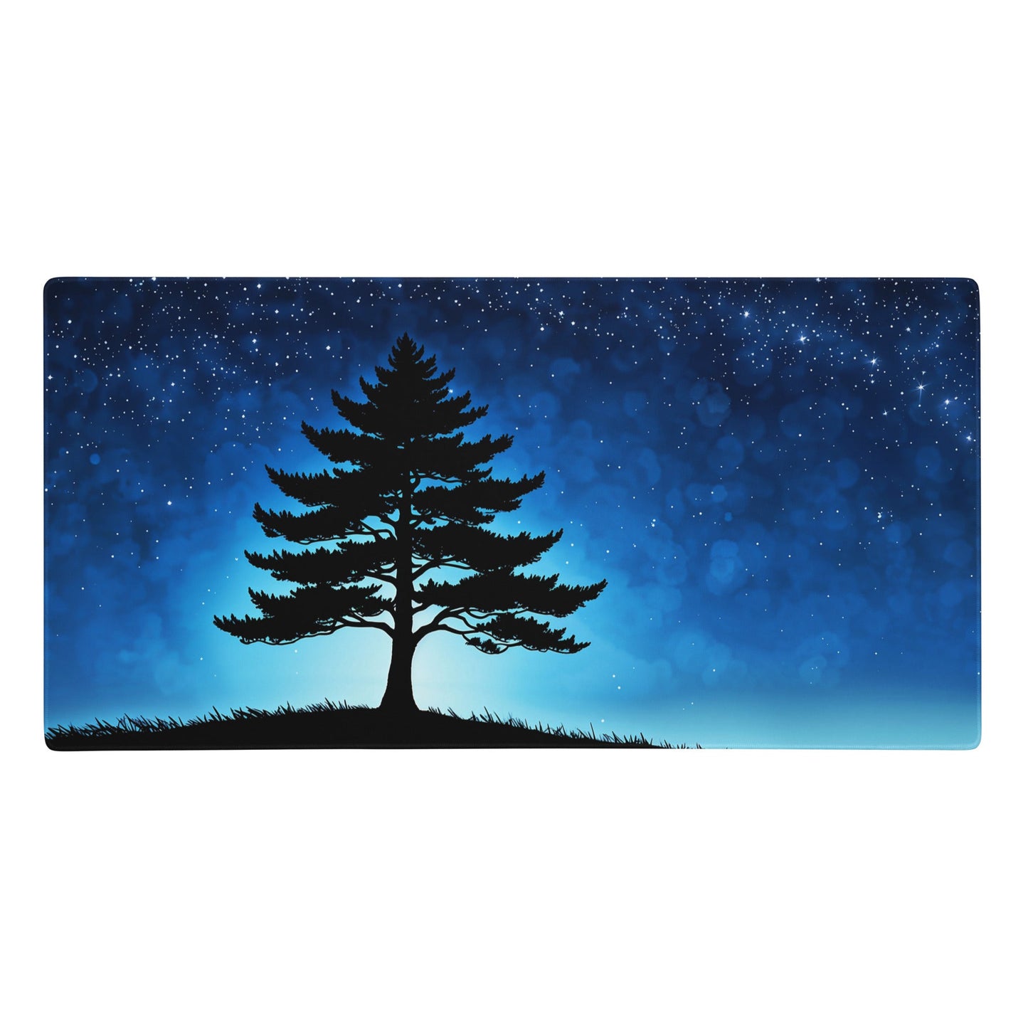 Tree In Night Sky Gaming Mouse Pad - Mouse Pads - Discovery Co.