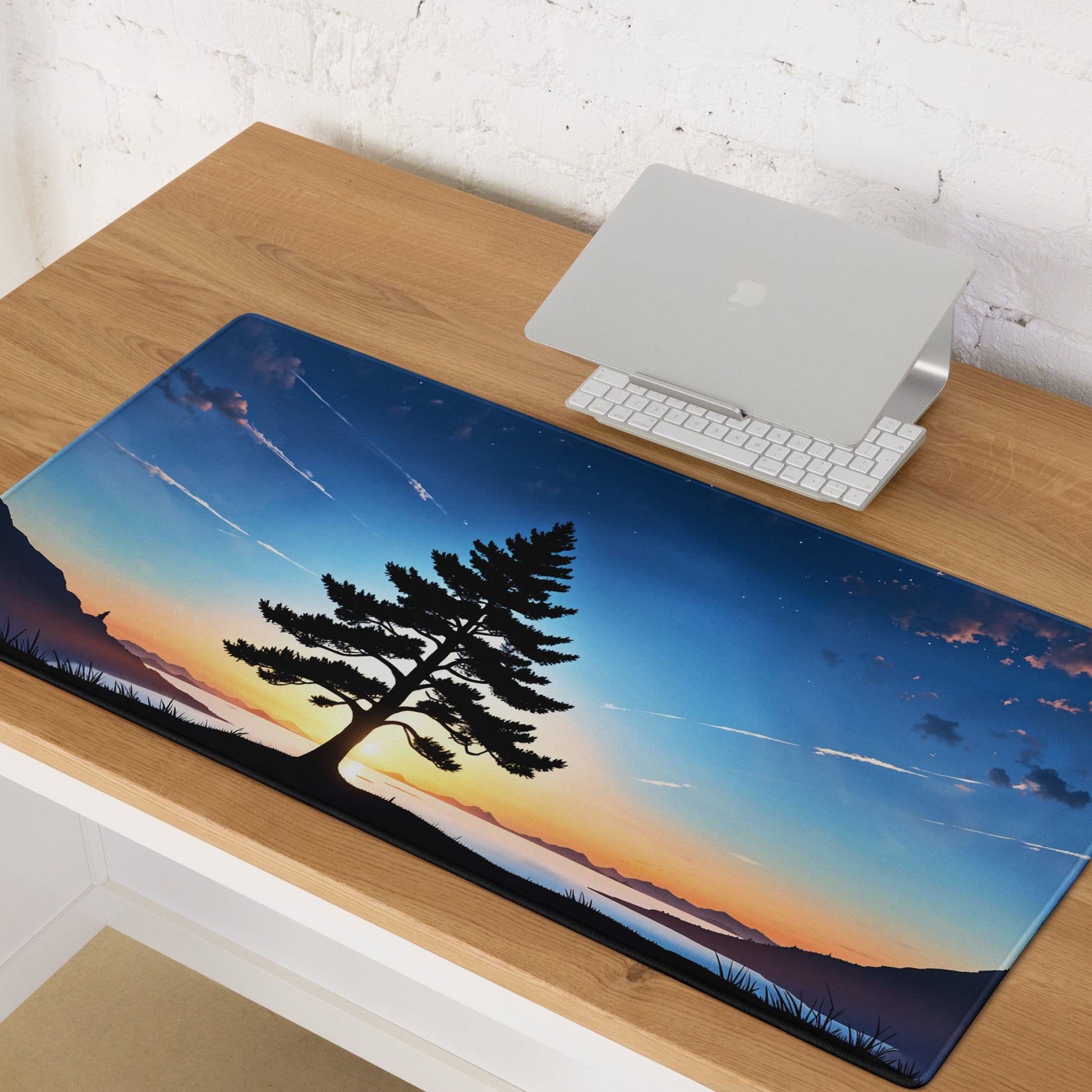 Tree In Night Sky II Gaming Mouse Pad - Mouse Pads - Discovery Co.