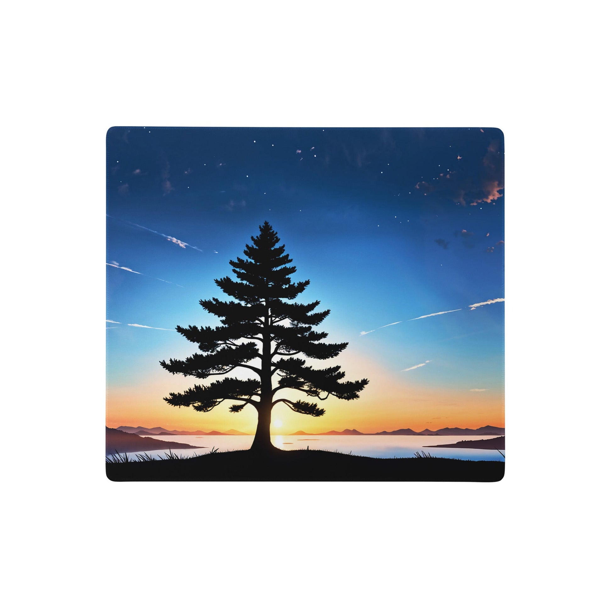 Tree In Night Sky II Gaming Mouse Pad - Mouse Pads - Discovery Co.