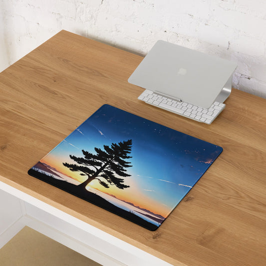 Tree In Night Sky II Gaming Mouse Pad - Mouse Pads - Discovery Co.