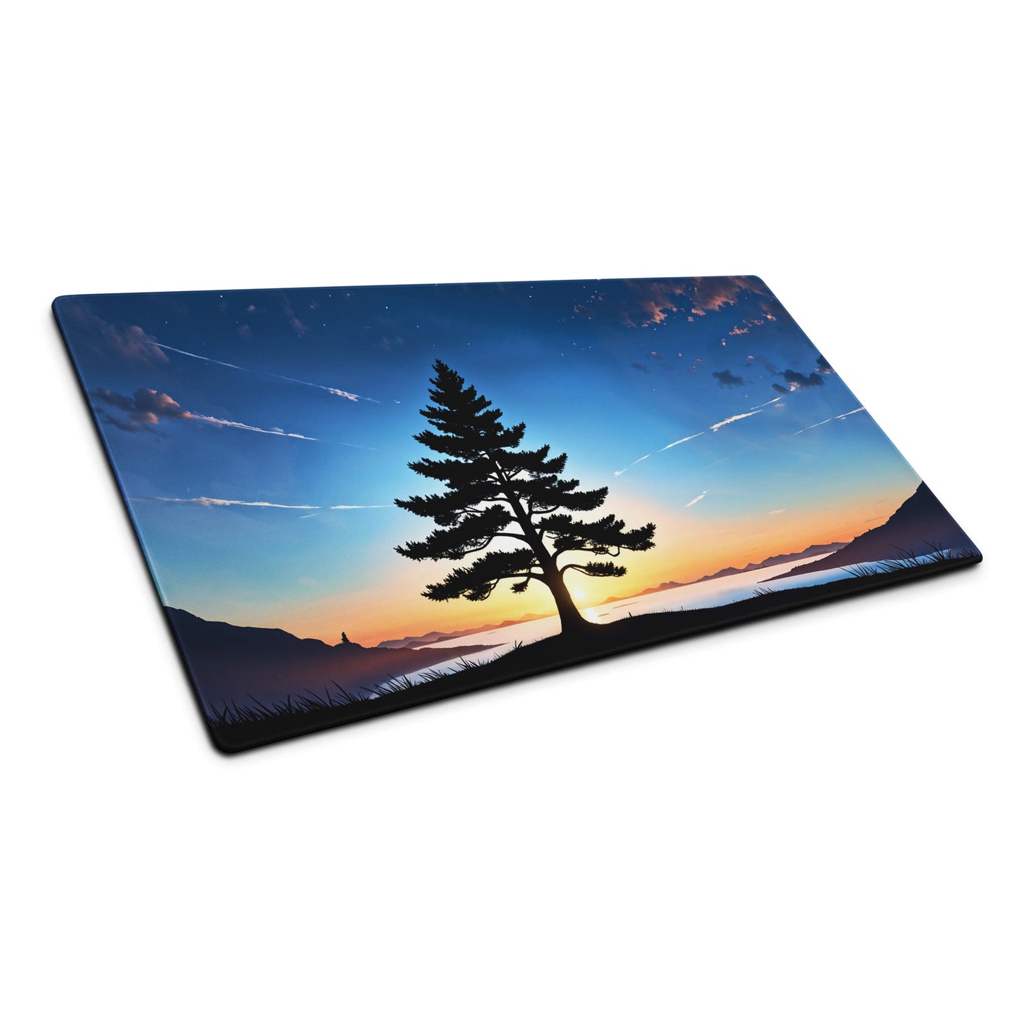 Tree In Night Sky II Gaming Mouse Pad - Mouse Pads - Discovery Co.