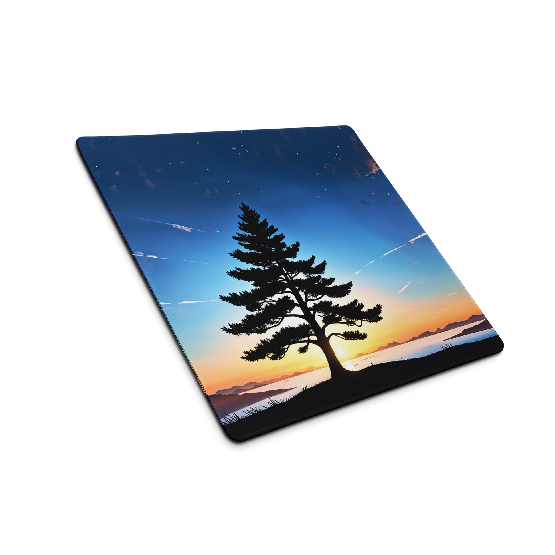 Tree In Night Sky II Gaming Mouse Pad - Mouse Pads - Discovery Co.