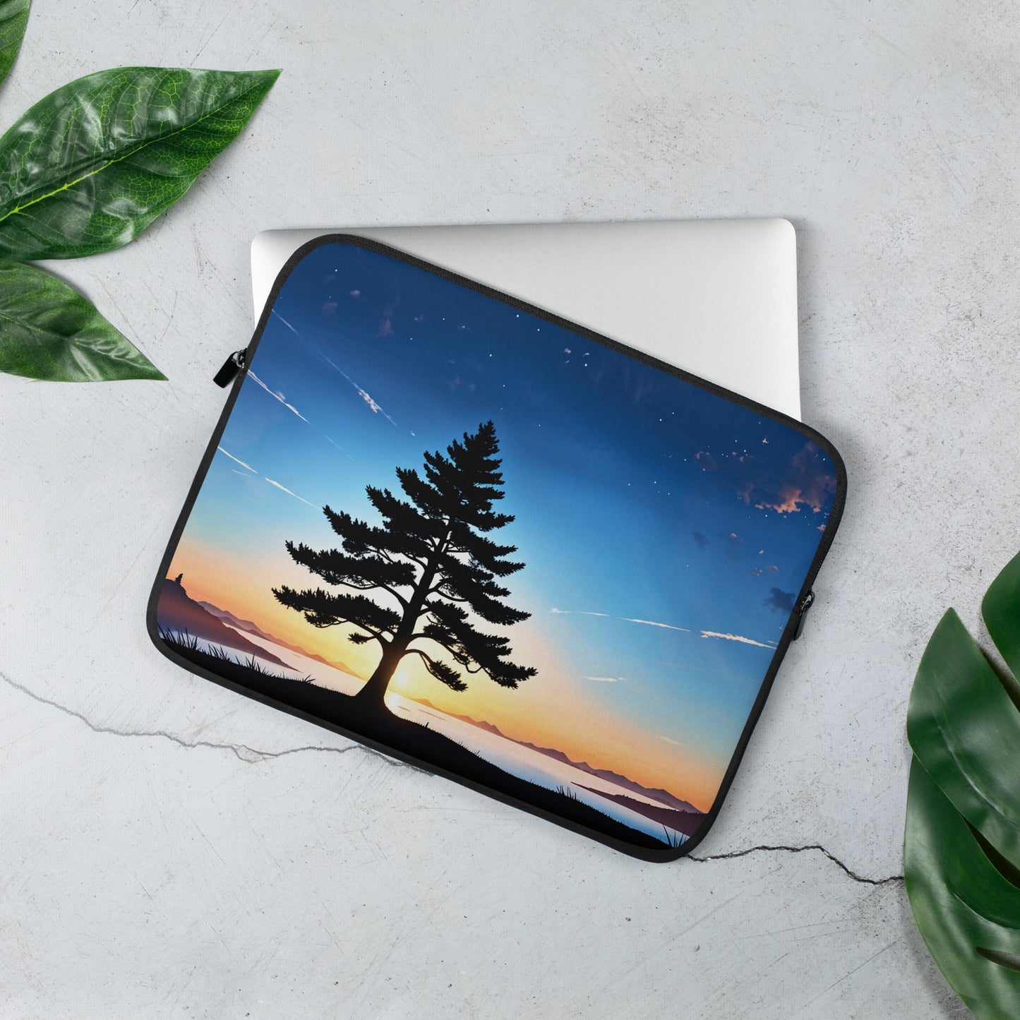 Tree In Night Sky II Laptop Sleeve - Laptop Cases - Discovery Co.