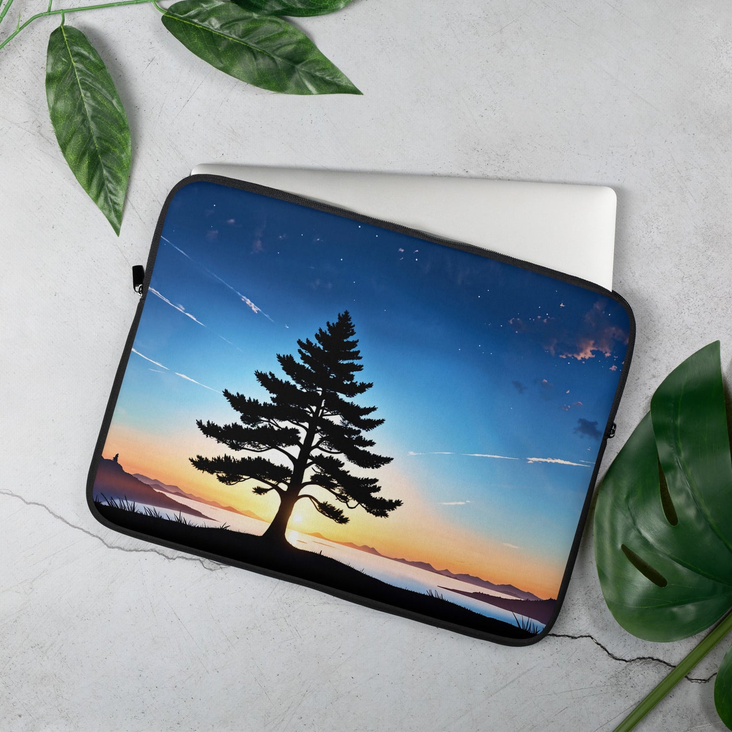 Tree In Night Sky II Laptop Sleeve - Laptop Cases - Discovery Co.