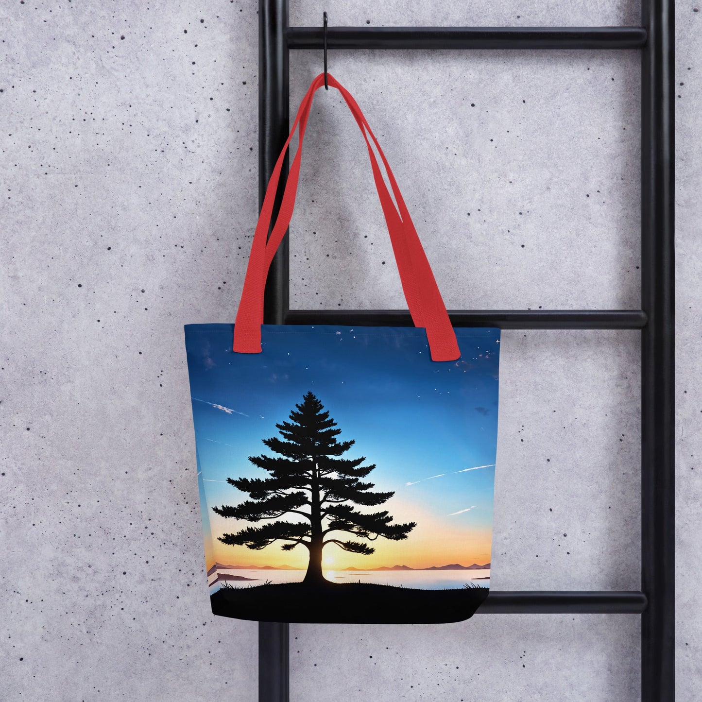 Tree In Night Sky II Tote Bag - Tote Bags - Discovery Co.