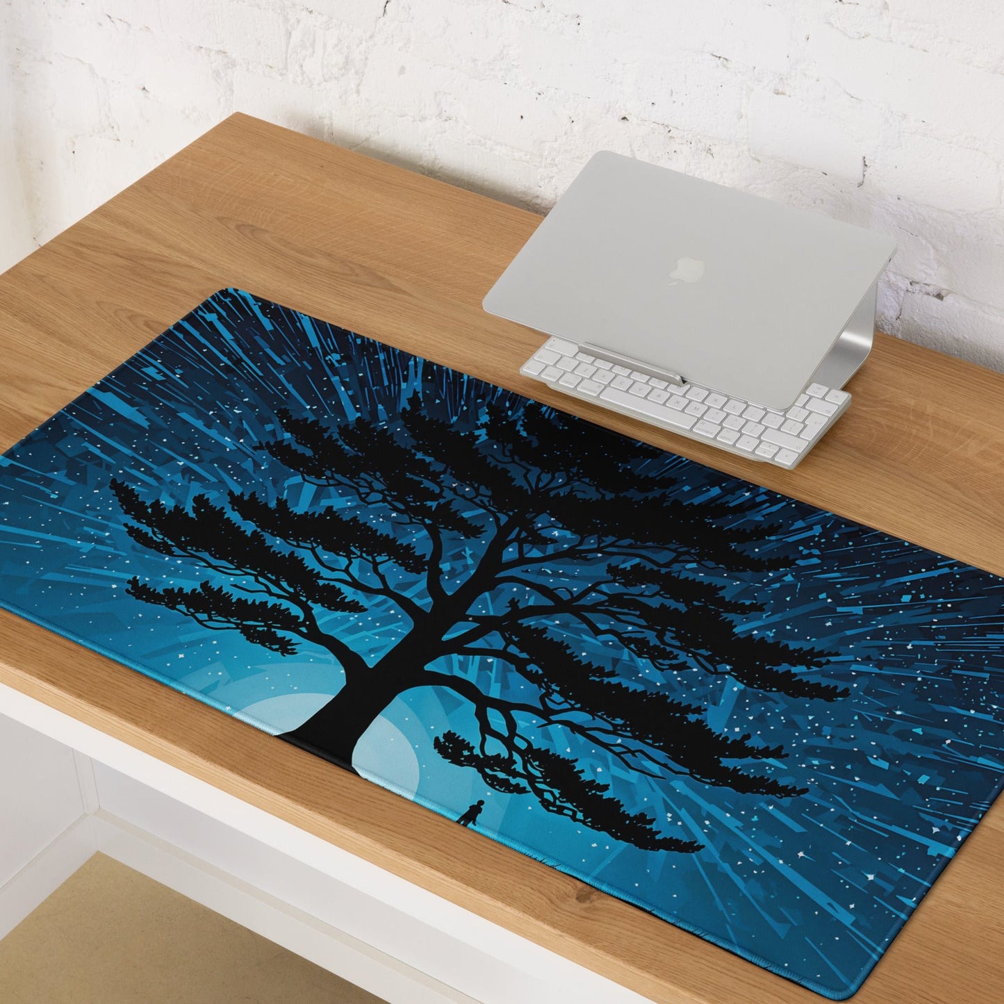 Tree In Night Sky III Gaming Mouse Pad - Mouse Pads - Discovery Co.