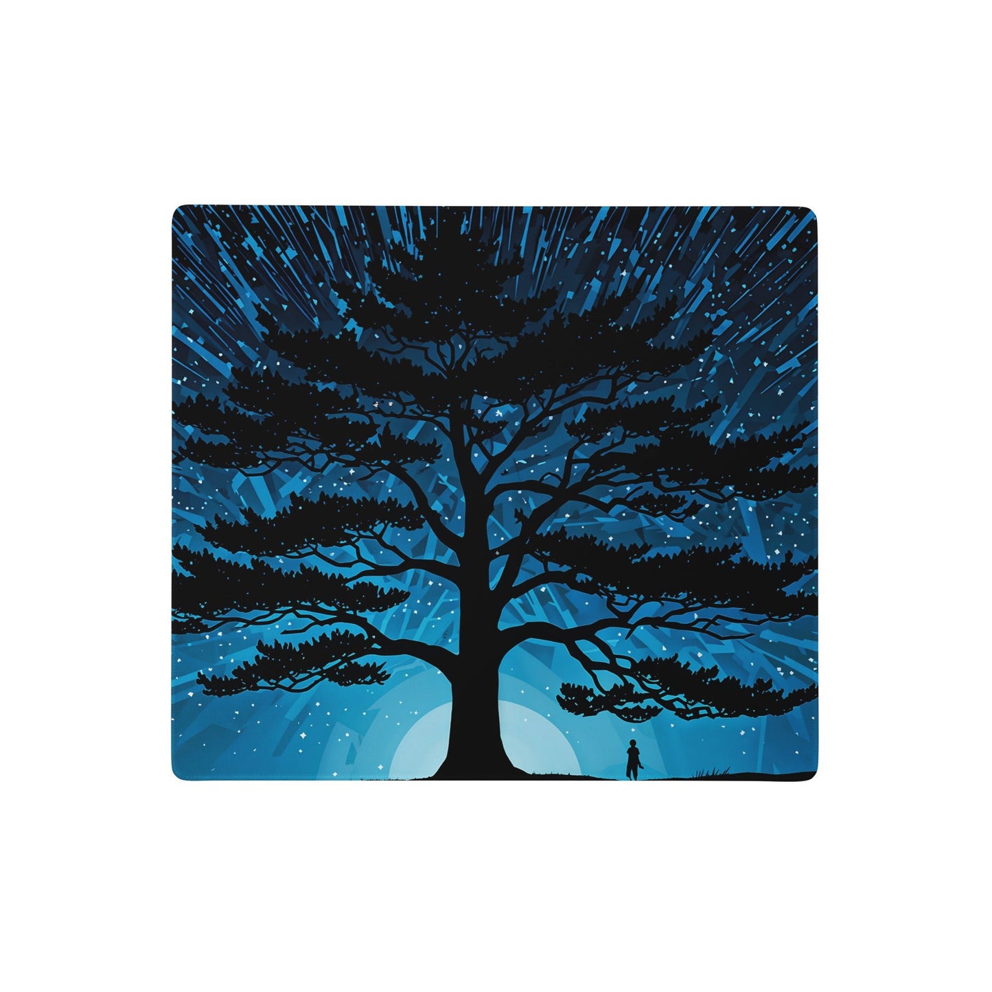 Tree In Night Sky III Gaming Mouse Pad - Mouse Pads - Discovery Co.