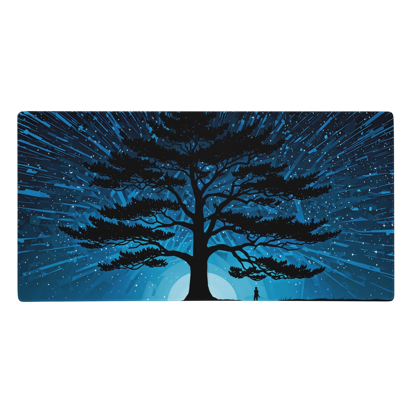 Tree In Night Sky III Gaming Mouse Pad - Mouse Pads - Discovery Co.