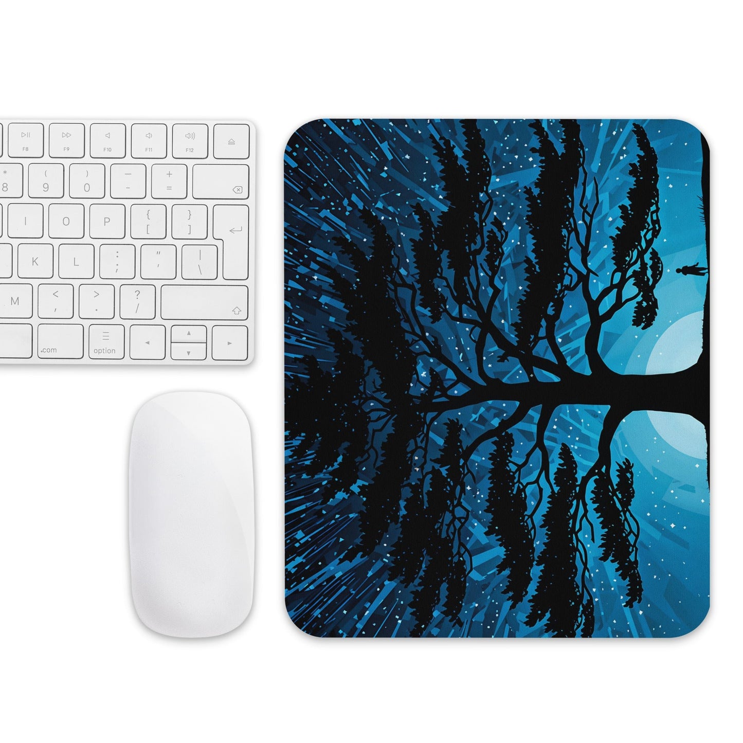 Tree In Night Sky III Mouse Pad - Mouse Pads - Discovery Co.