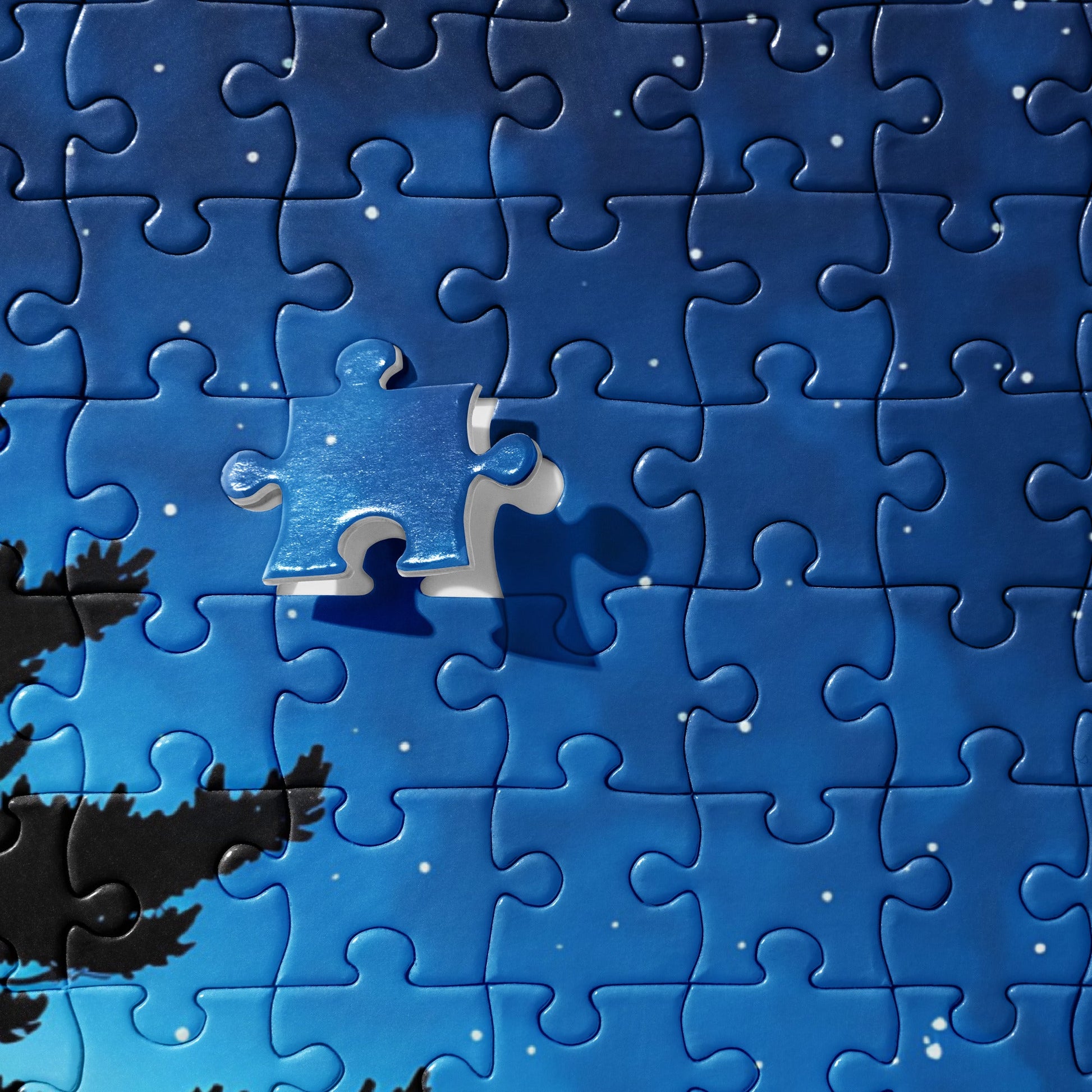 Tree In Night Sky Jigsaw Puzzle - Puzzle - Discovery Co.