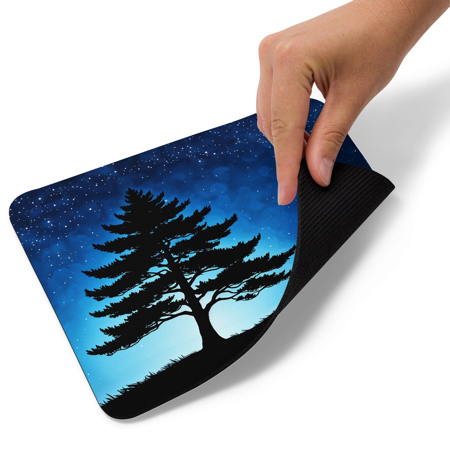 Tree In Night Sky Mouse Pad - Mouse Pads - Discovery Co.