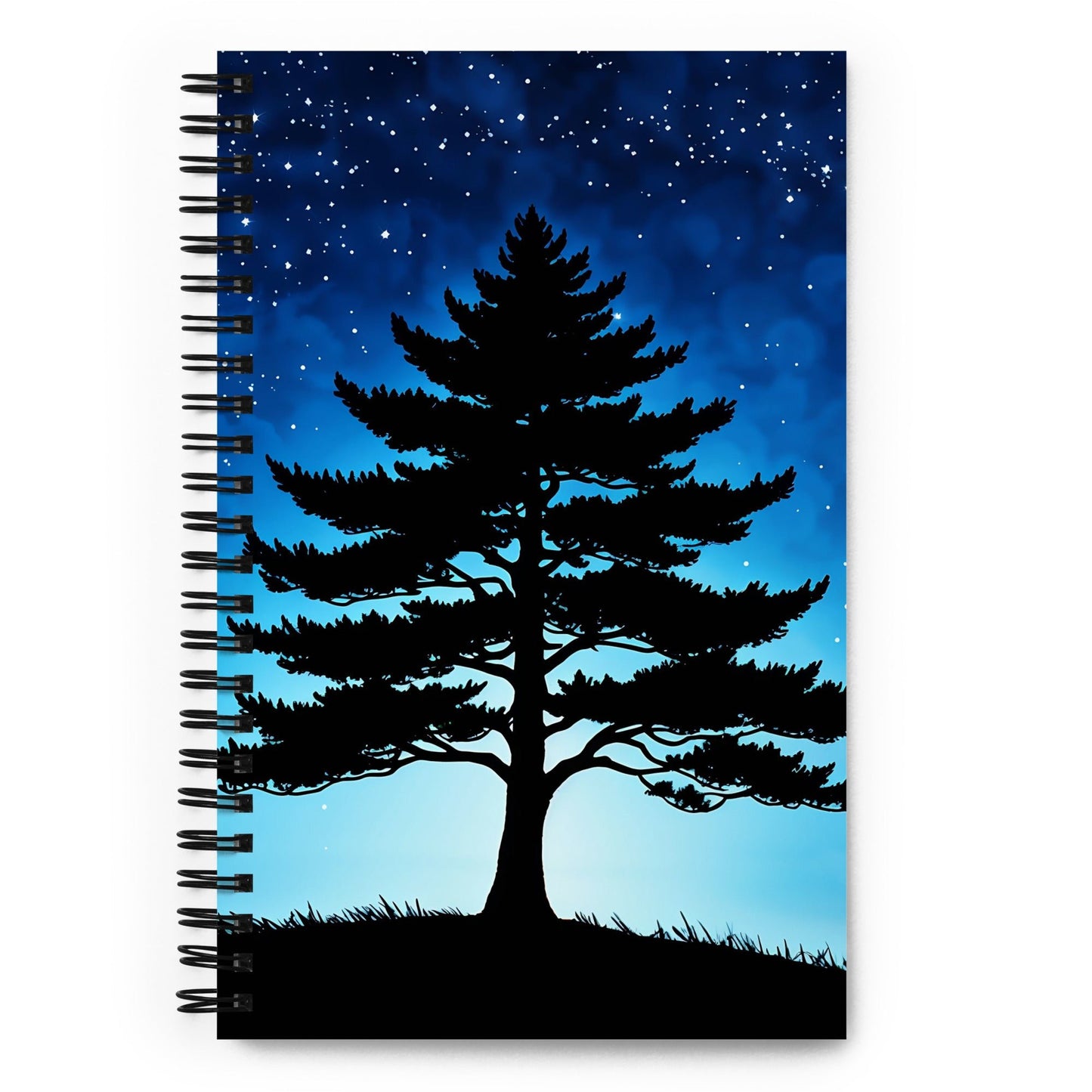 Tree In Night Sky Spiral Notebook - Spiral Notebooks - Discovery Co.