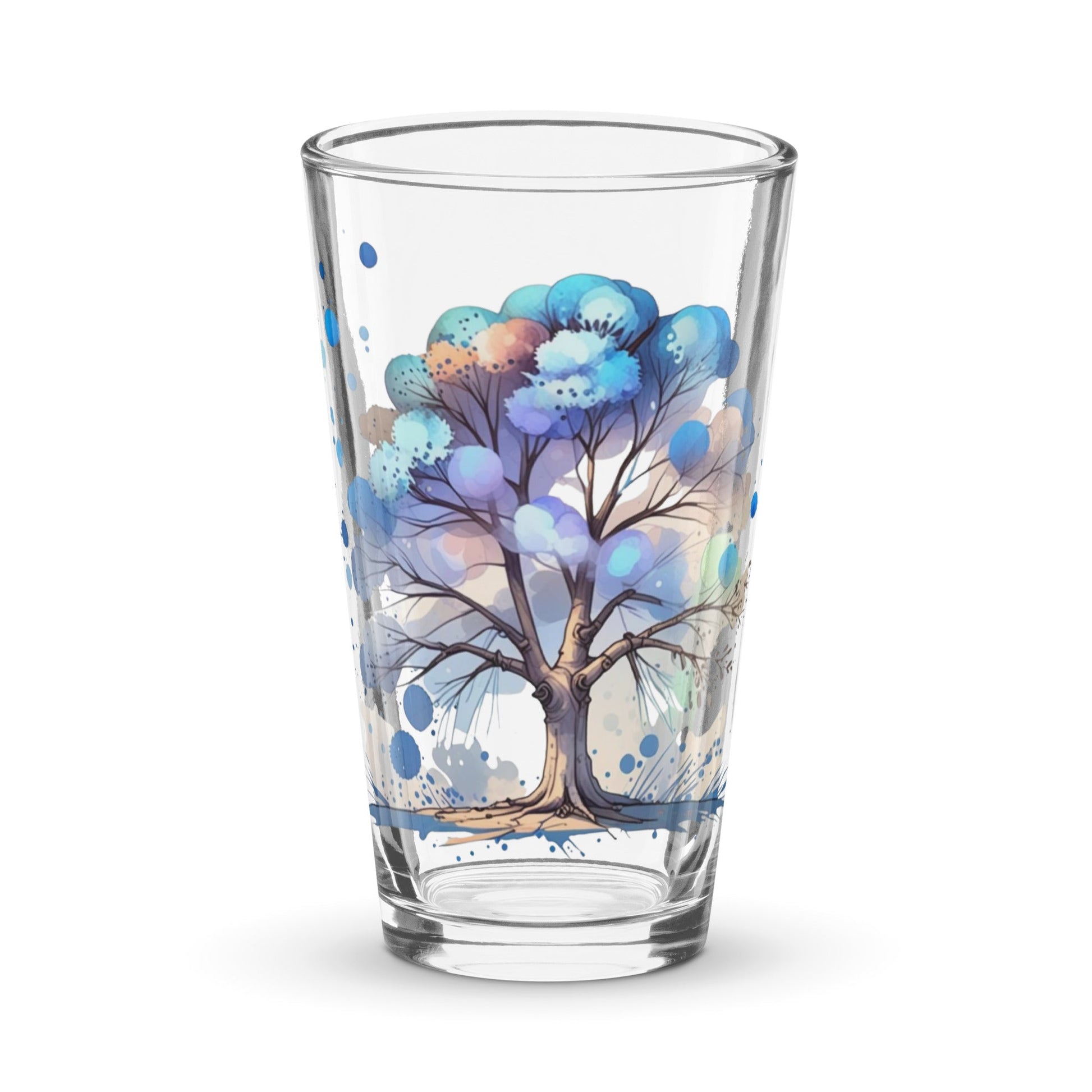 Tree Watercolor Art Pint Glass - Beer Glass - Discovery Co.
