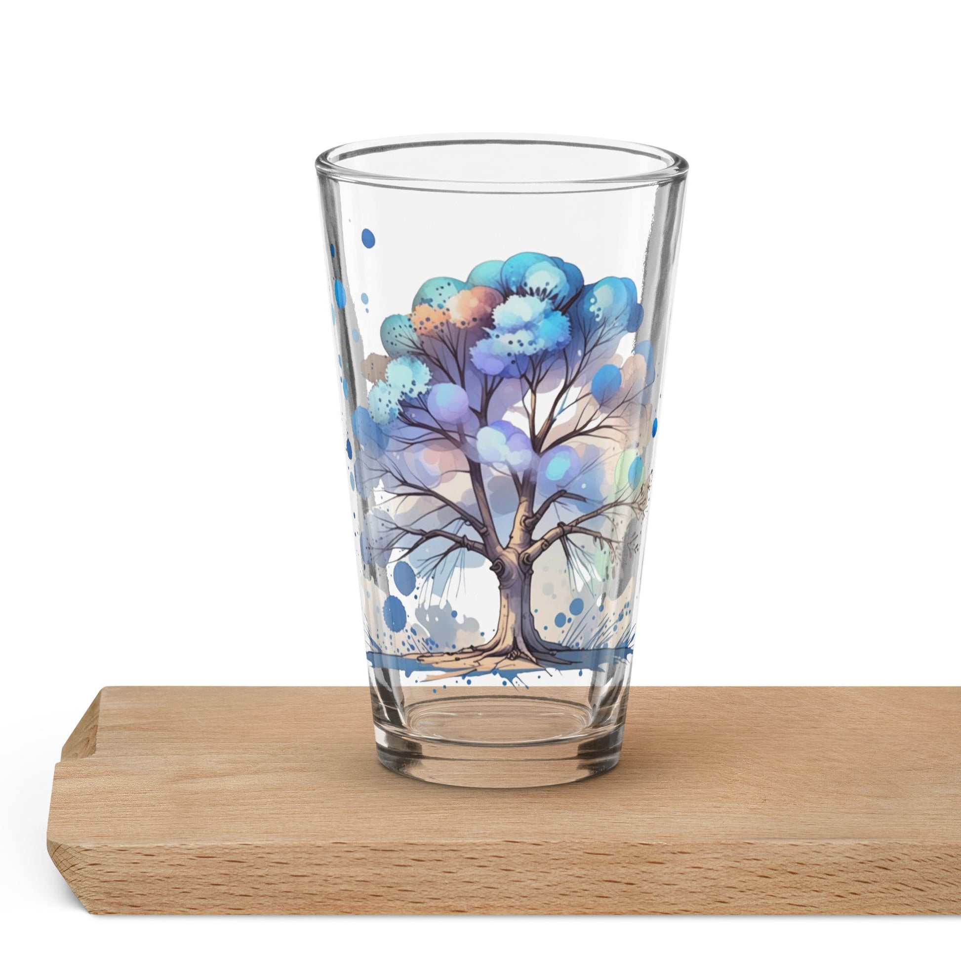 Tree Watercolor Art Pint Glass - Beer Glass - Discovery Co.