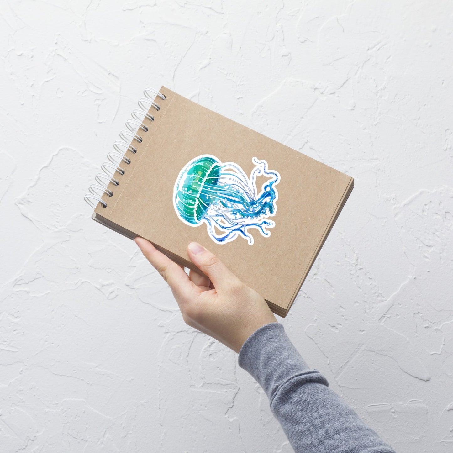 Turquoise Jellyfish Bubble - free Stickers - Stickers - Discovery Co.