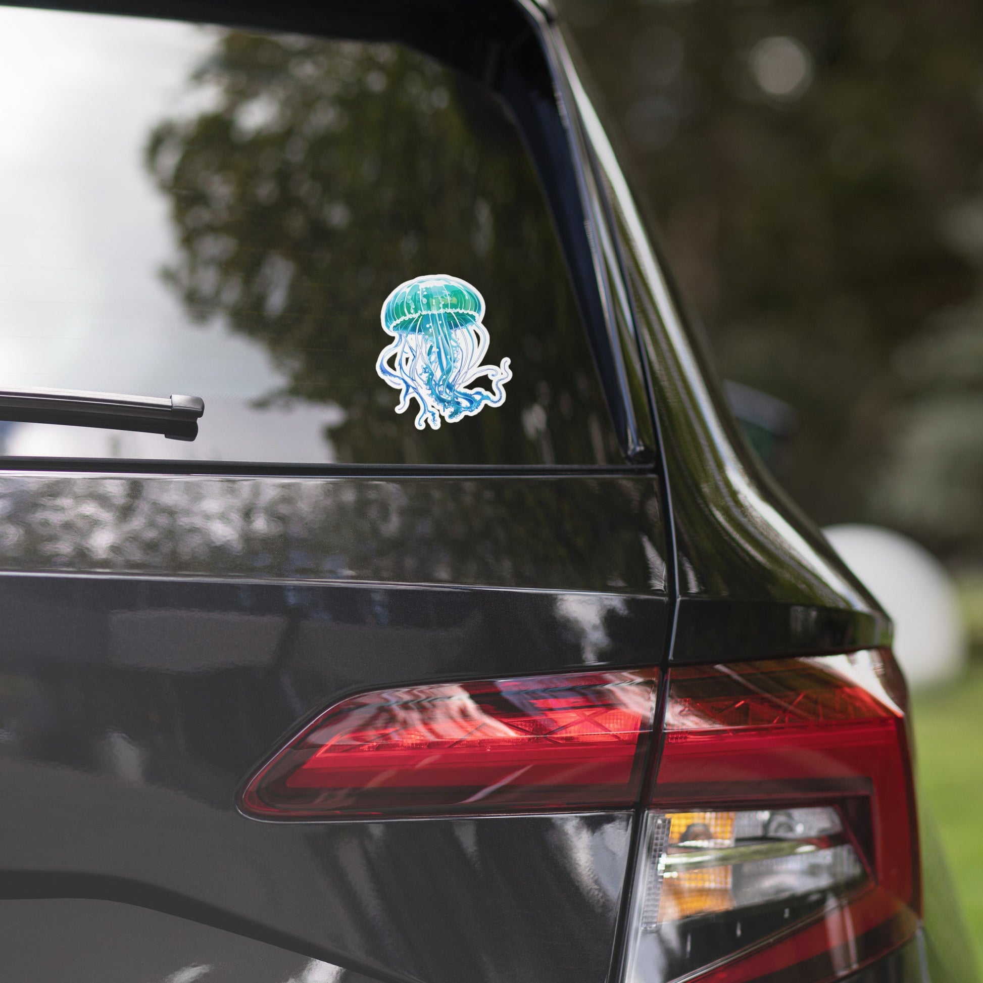 Turquoise Jellyfish Bubble - free Stickers - Stickers - Discovery Co.