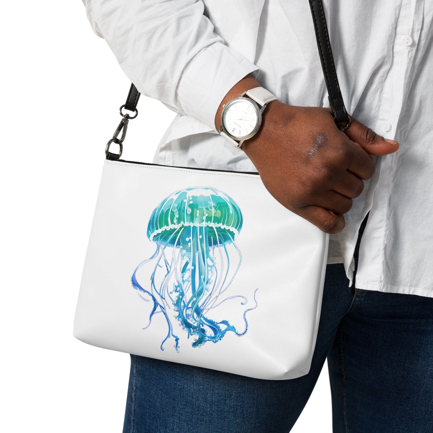 Turquoise Jellyfish Crossbody Bag - Crossbody Bag - Discovery Co.