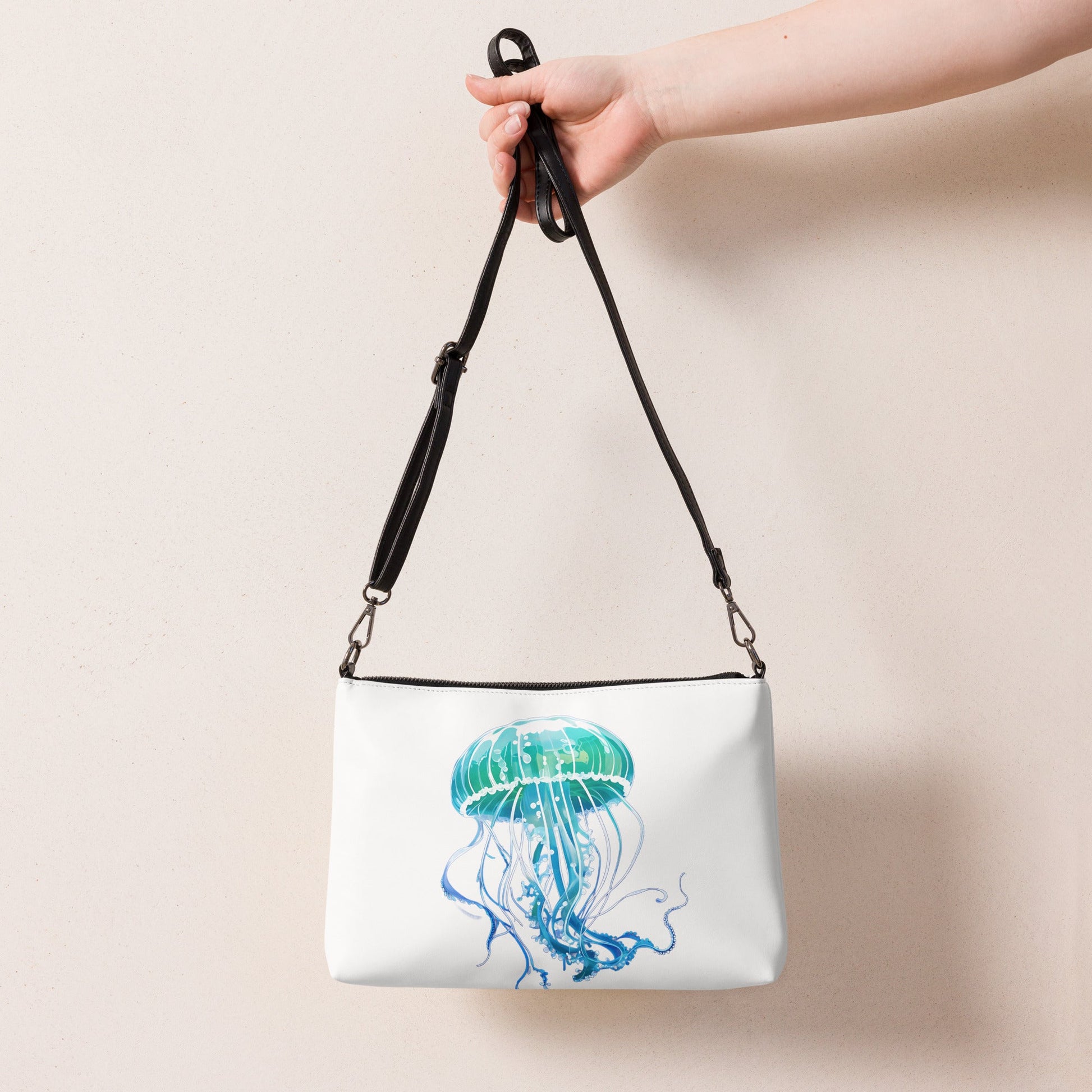 Turquoise Jellyfish Crossbody Bag - Crossbody Bag - Discovery Co.