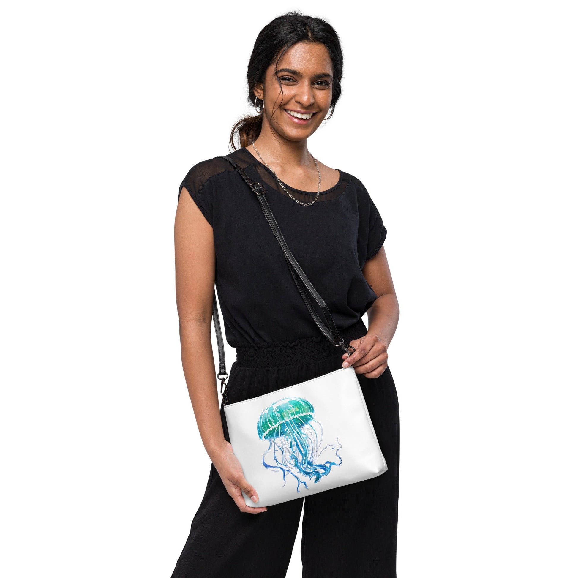 Turquoise Jellyfish Crossbody Bag - Crossbody Bag - Discovery Co.