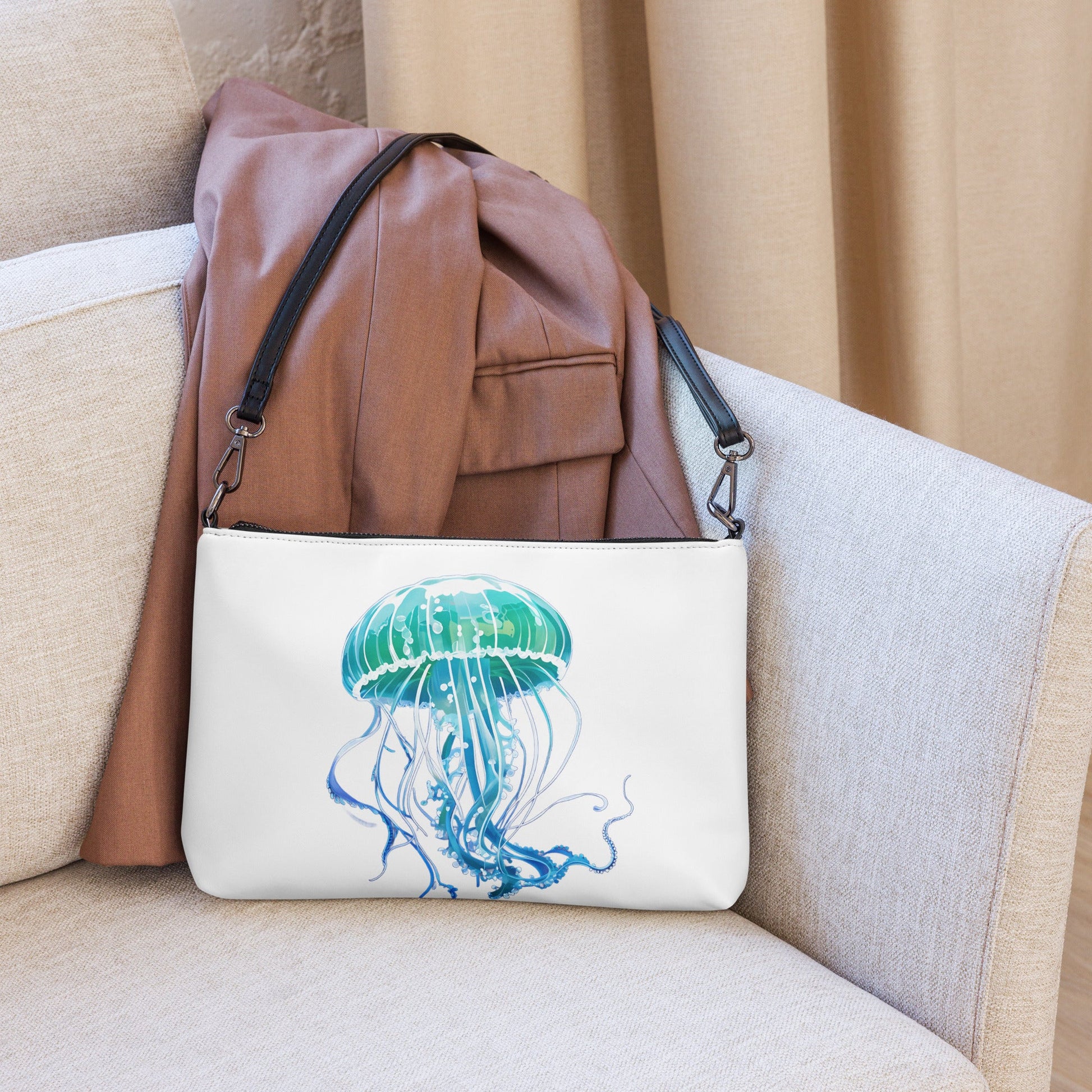 Turquoise Jellyfish Crossbody Bag - Crossbody Bag - Discovery Co.