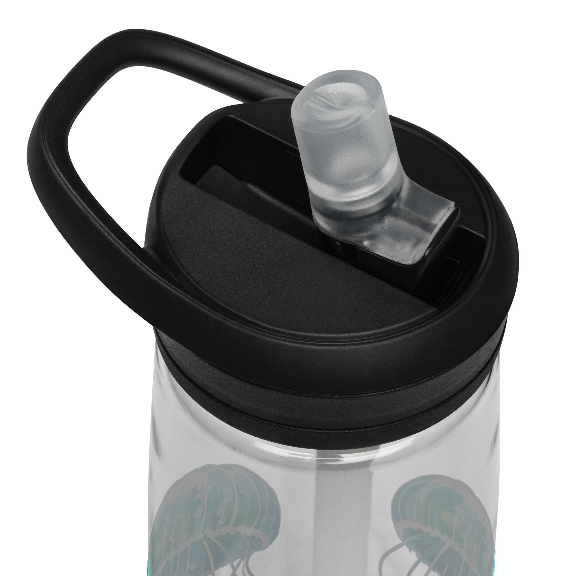 Turquoise Jellyfish Sports Water Bottle - Sports Water Bottle - Discovery Co.