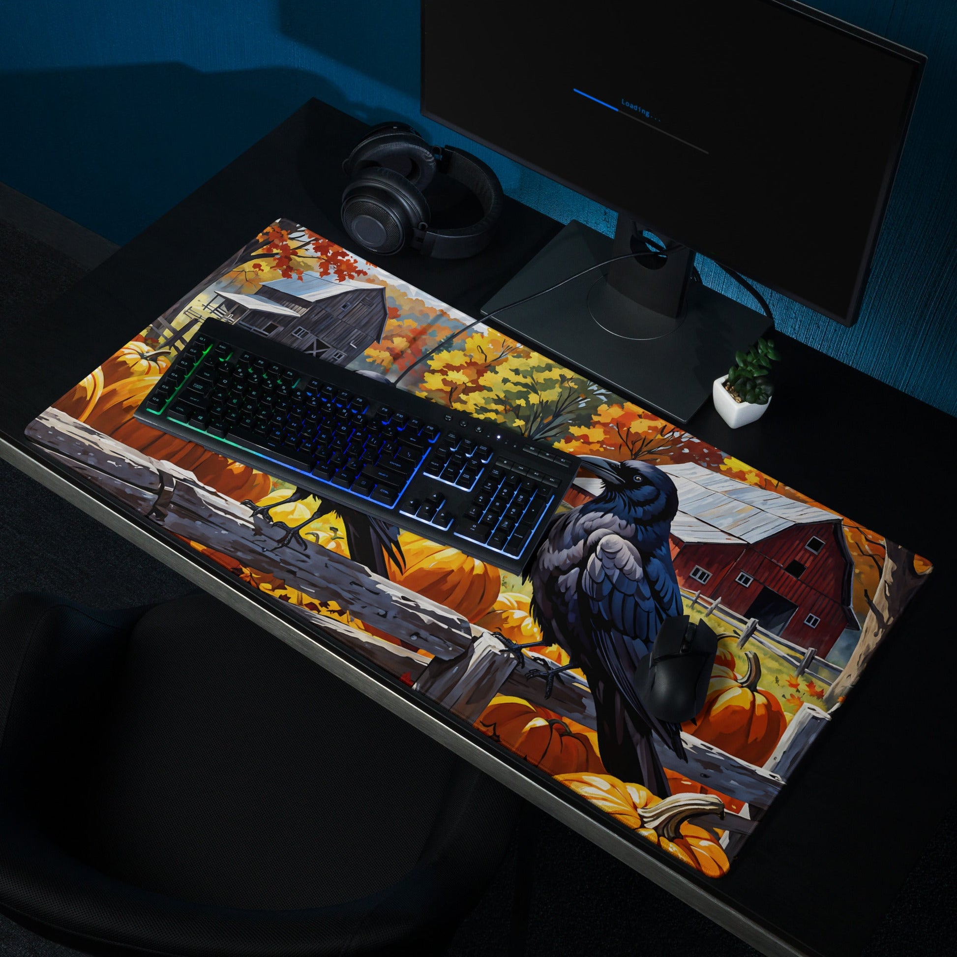 Two Ravens Gaming Mouse Pad - Mouse Pads - Discovery Co.