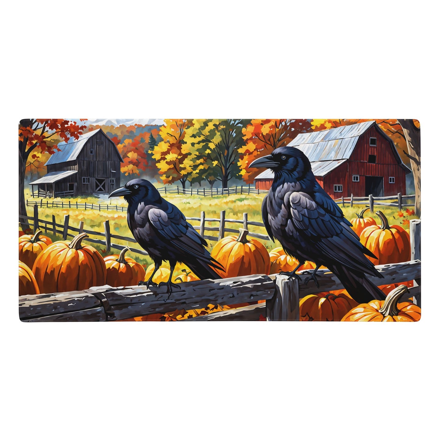 Two Ravens Gaming Mouse Pad - Mouse Pads - Discovery Co.