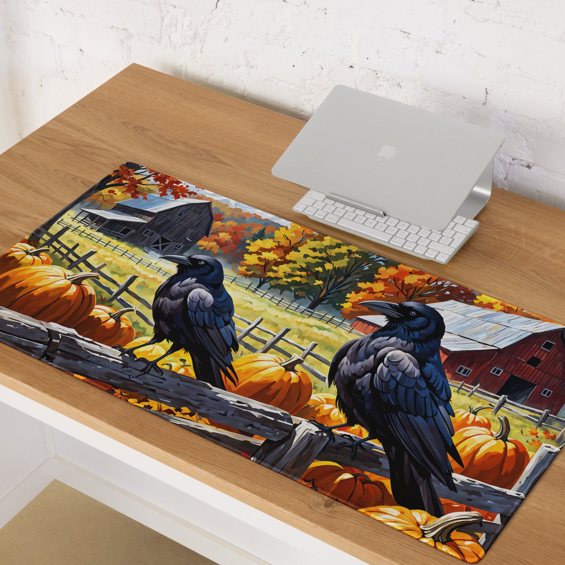 Two Ravens Gaming Mouse Pad - Mouse Pads - Discovery Co.