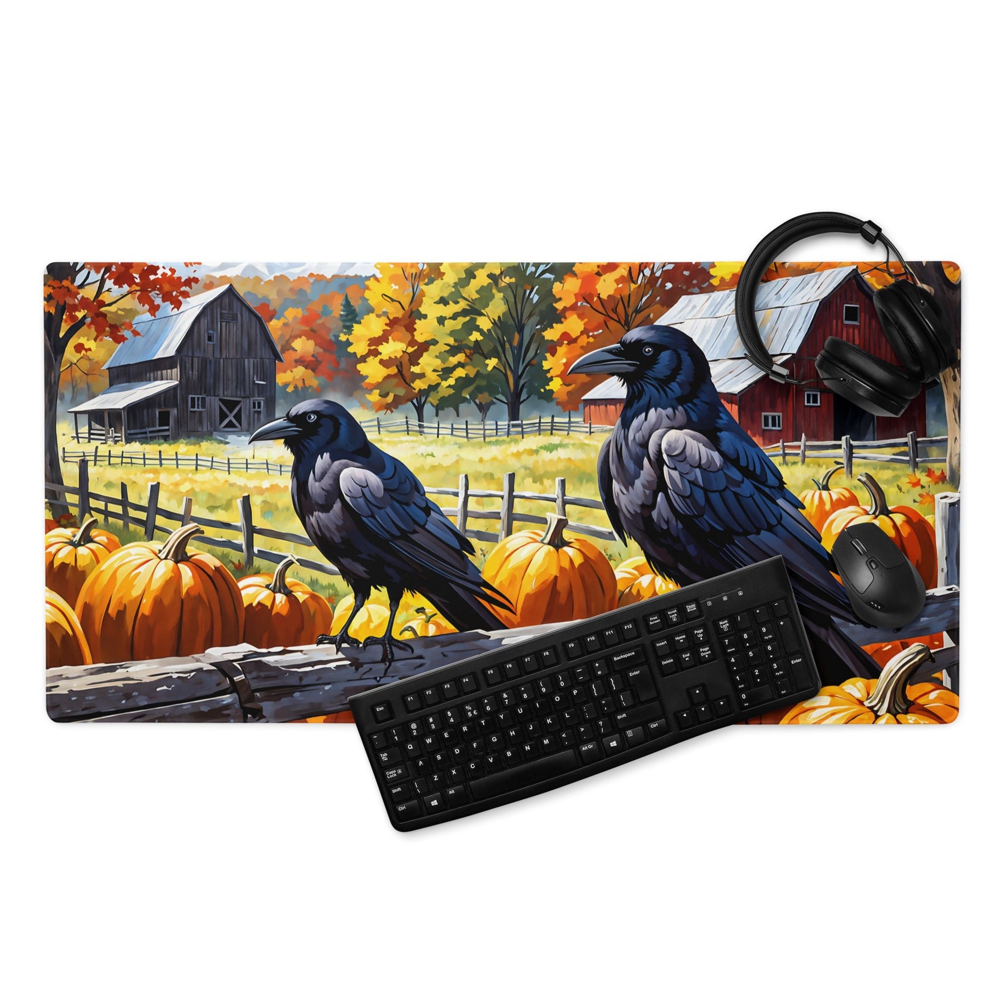 Two Ravens Gaming Mouse Pad - Mouse Pads - Discovery Co.