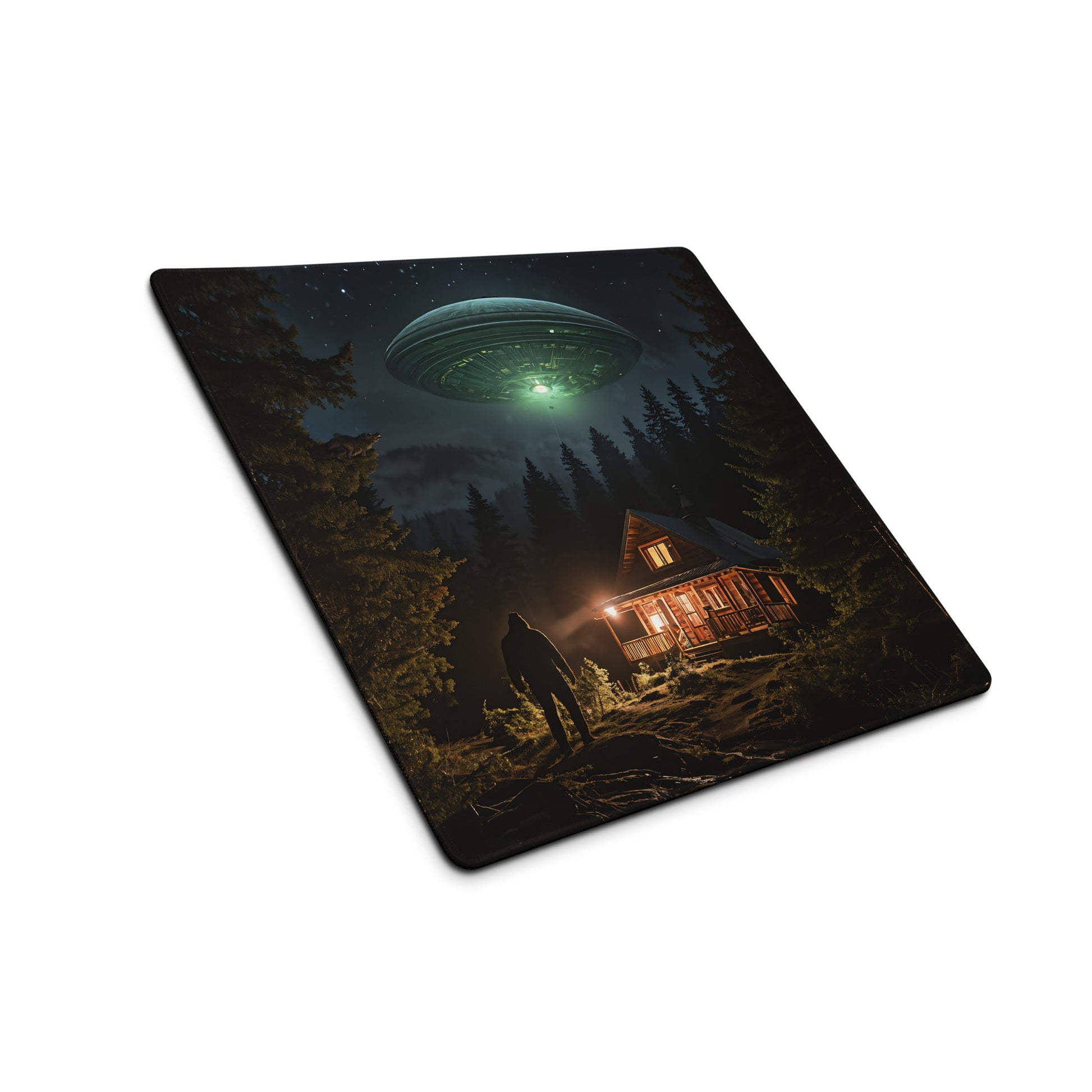 UFO and Bigfoot Gaming Mouse Pad - Mouse Pads - Discovery Co.