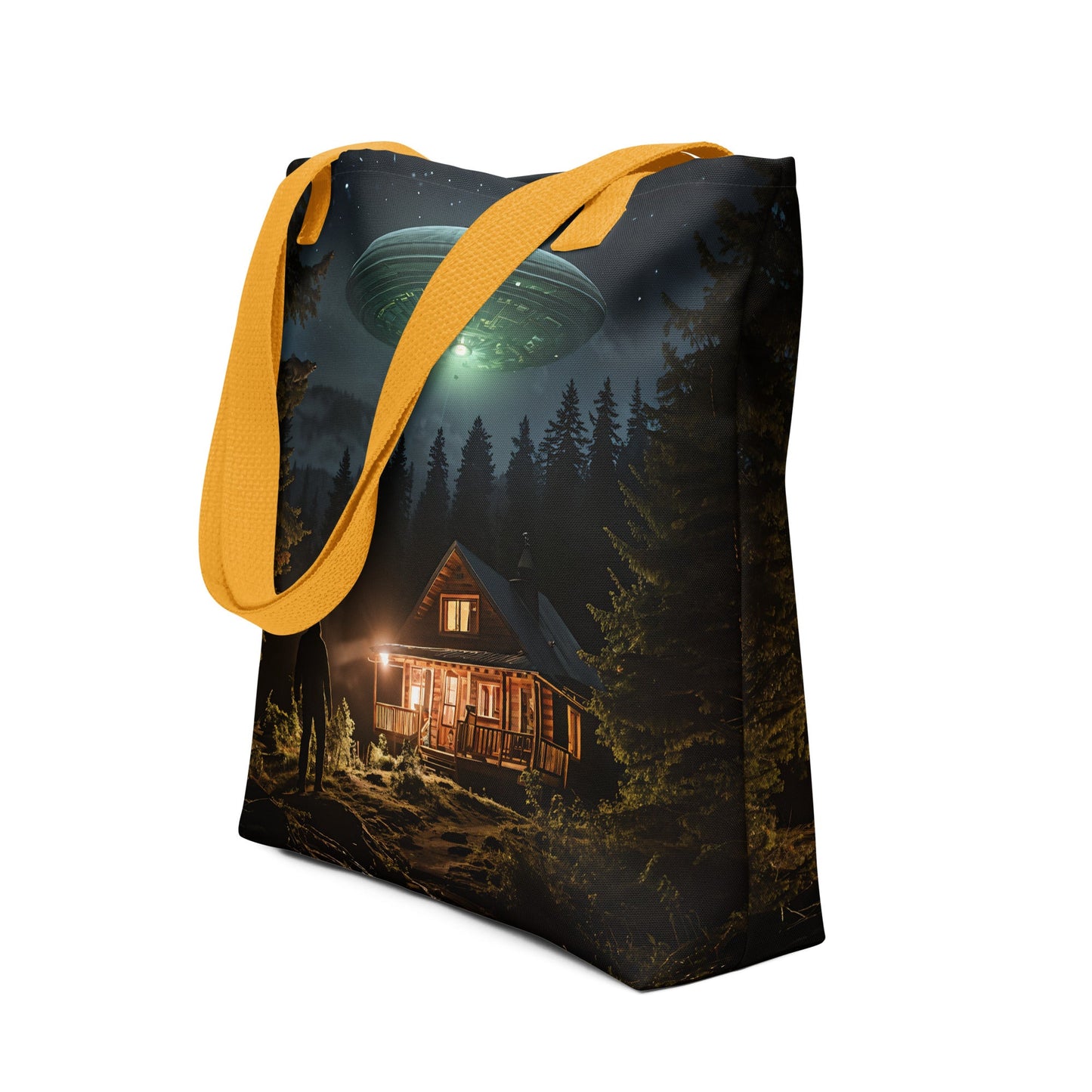 UFO and Bigfoot Tote Bag - Tote Bags - Discovery Co.