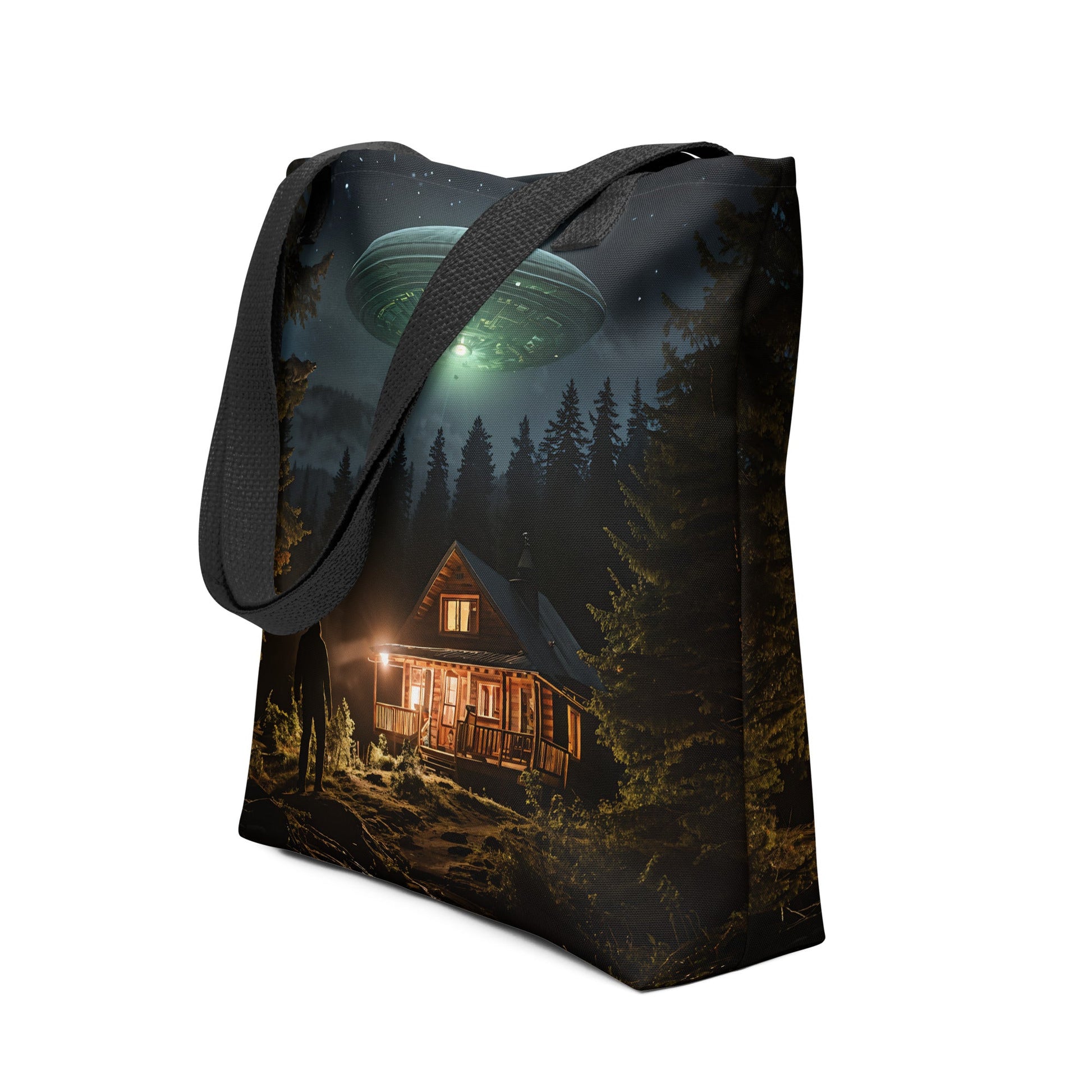 UFO and Bigfoot Tote Bag - Tote Bags - Discovery Co.