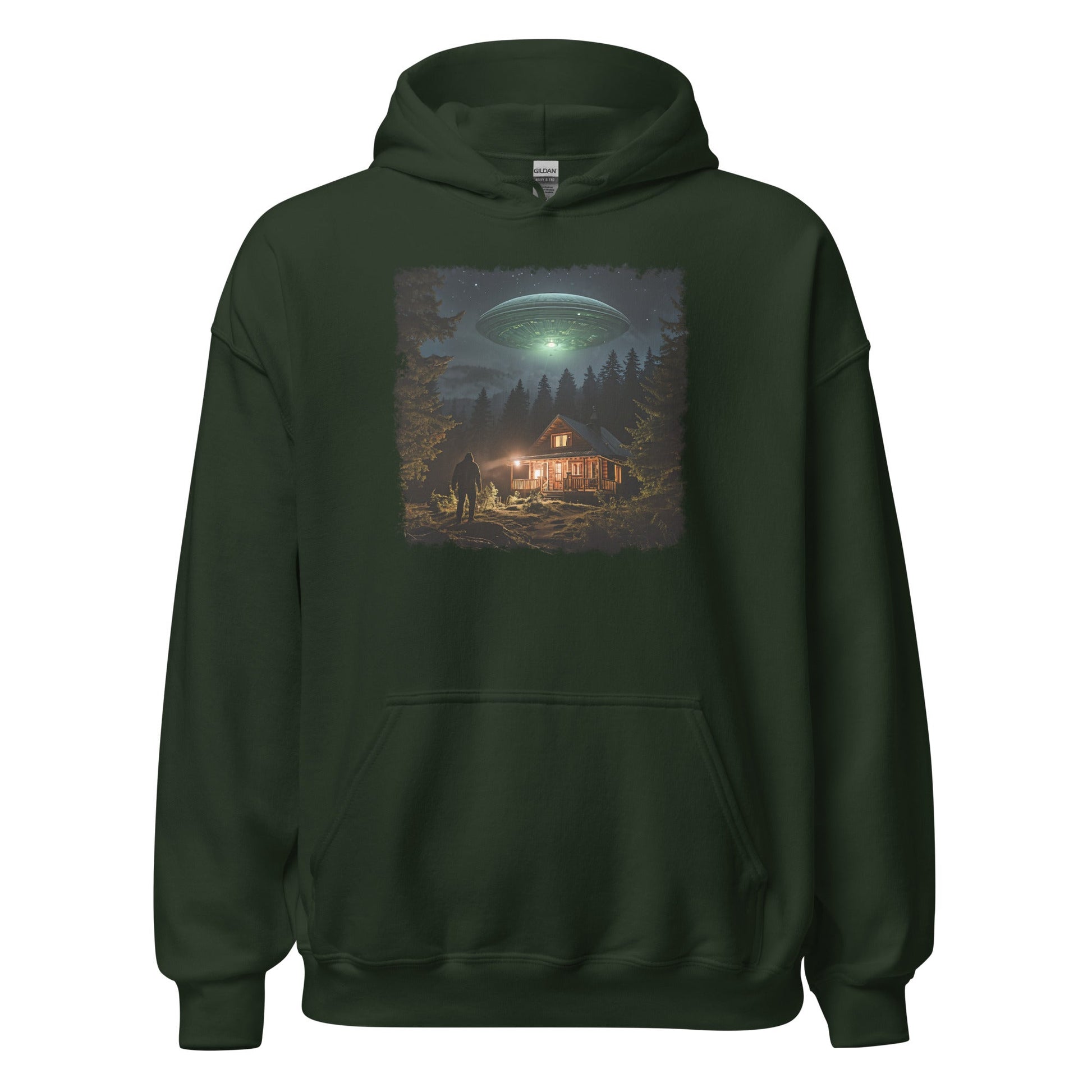 UFO and Bigfoot Women's (Unisex) Hoodie - Hoodies - Discovery Co.