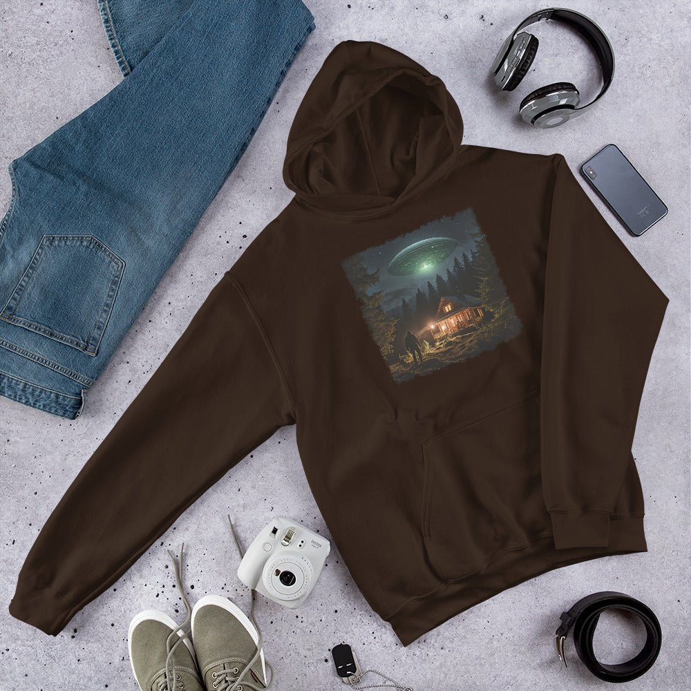 UFO and Bigfoot Women's (Unisex) Hoodie - Hoodies - Discovery Co.