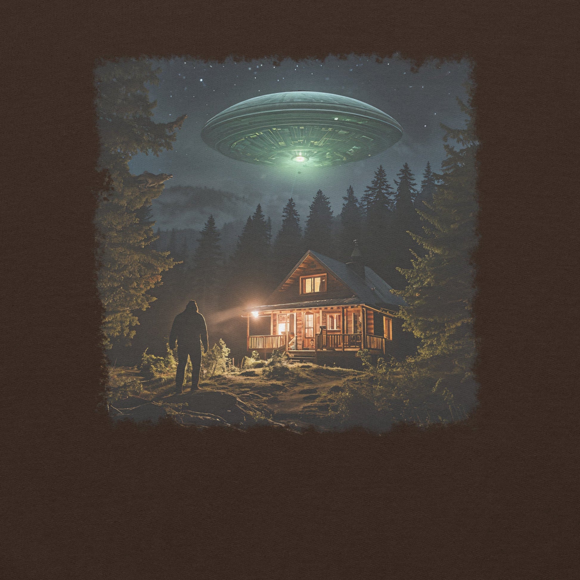 UFO and Bigfoot Women's (Unisex) Hoodie - Hoodies - Discovery Co.