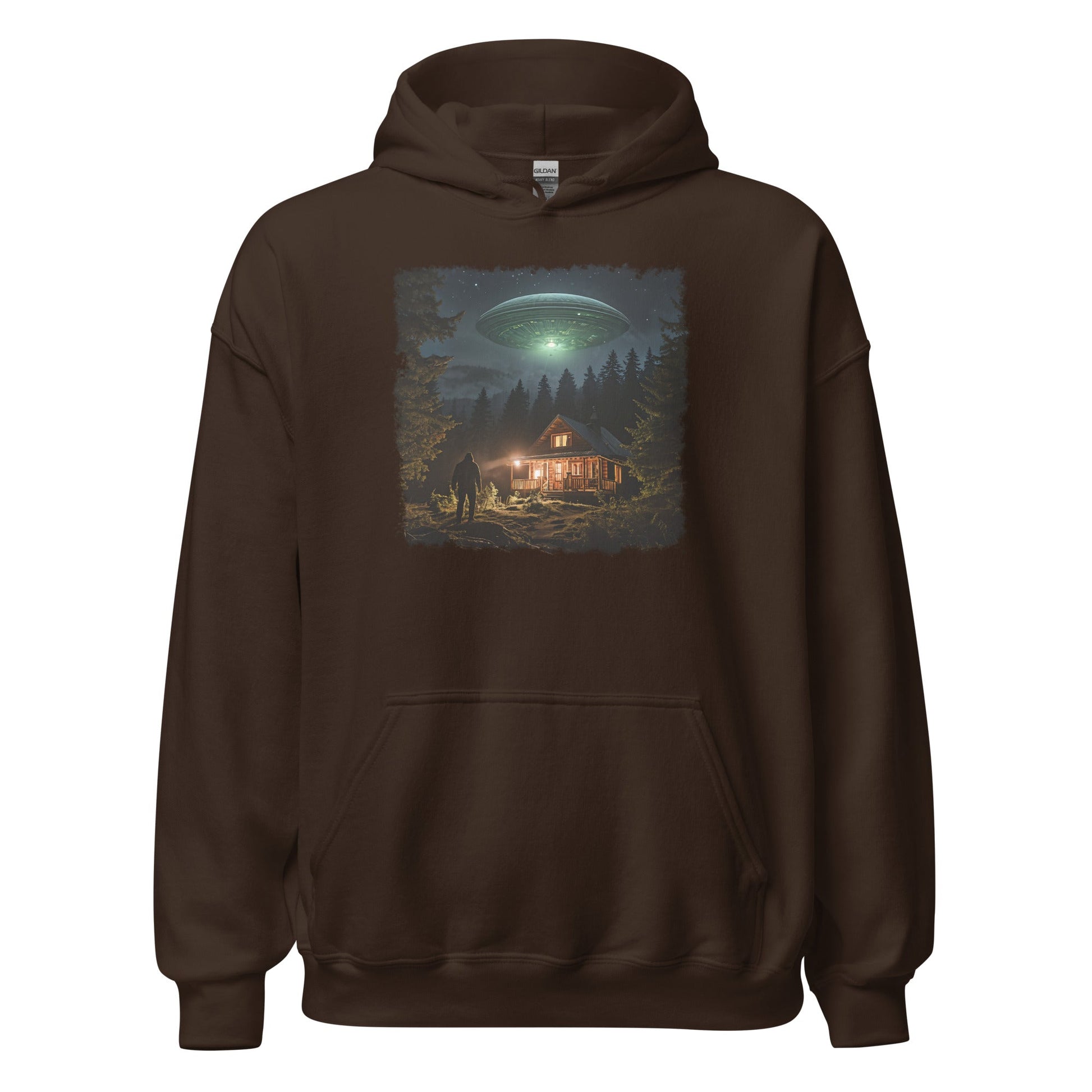 UFO and Bigfoot Women's (Unisex) Hoodie - Hoodies - Discovery Co.