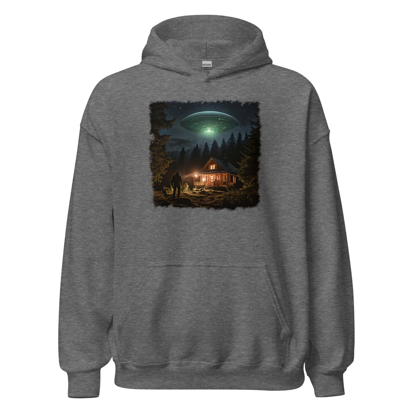 UFO and Bigfoot Women's (Unisex) Hoodie - Hoodies - Discovery Co.