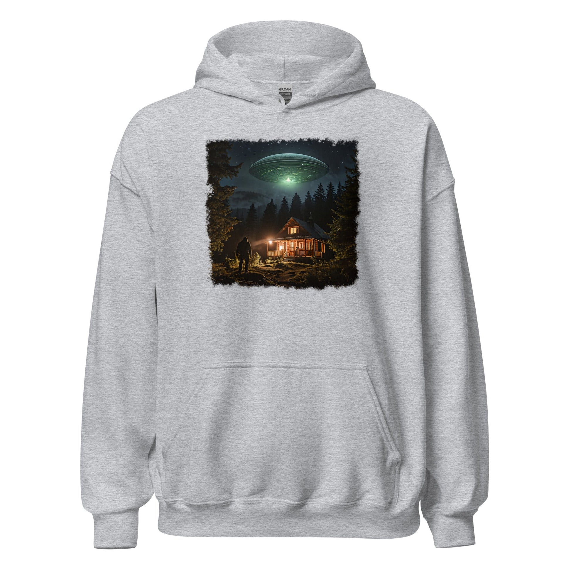 UFO and Bigfoot Women's (Unisex) Hoodie - Hoodies - Discovery Co.