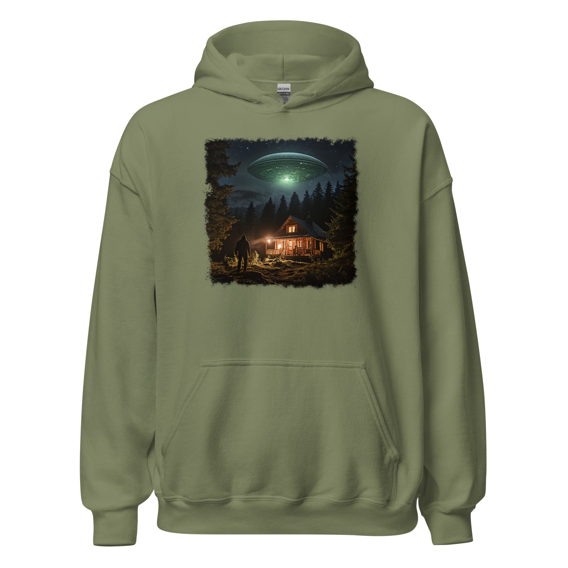 UFO and Bigfoot Women's (Unisex) Hoodie - Hoodies - Discovery Co.